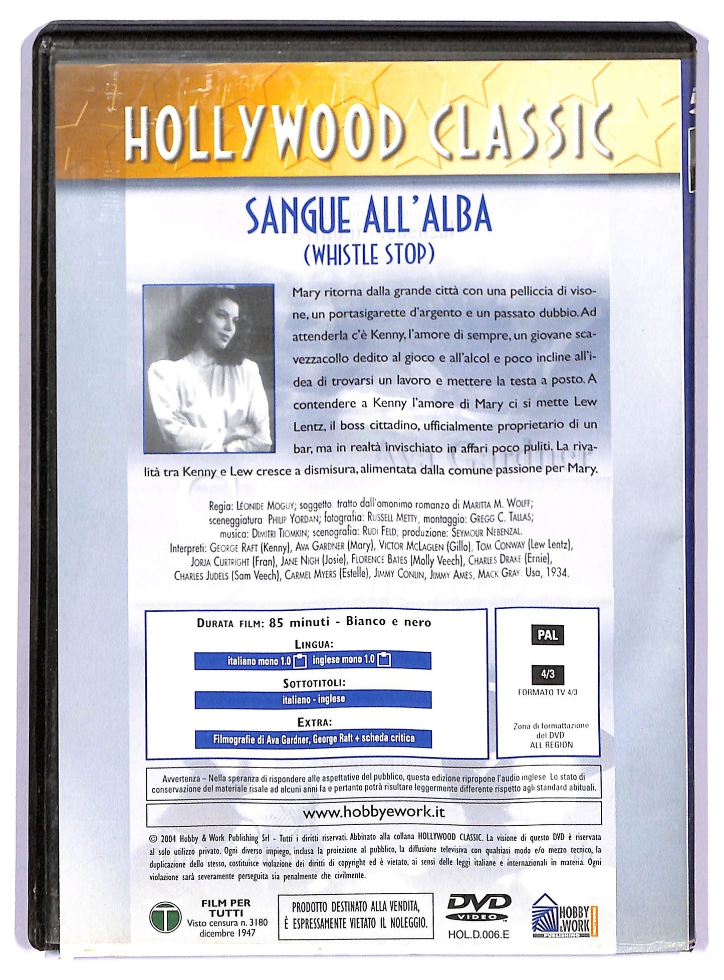 EBOND Sangue All'alba  DVD  Editoriale D769647