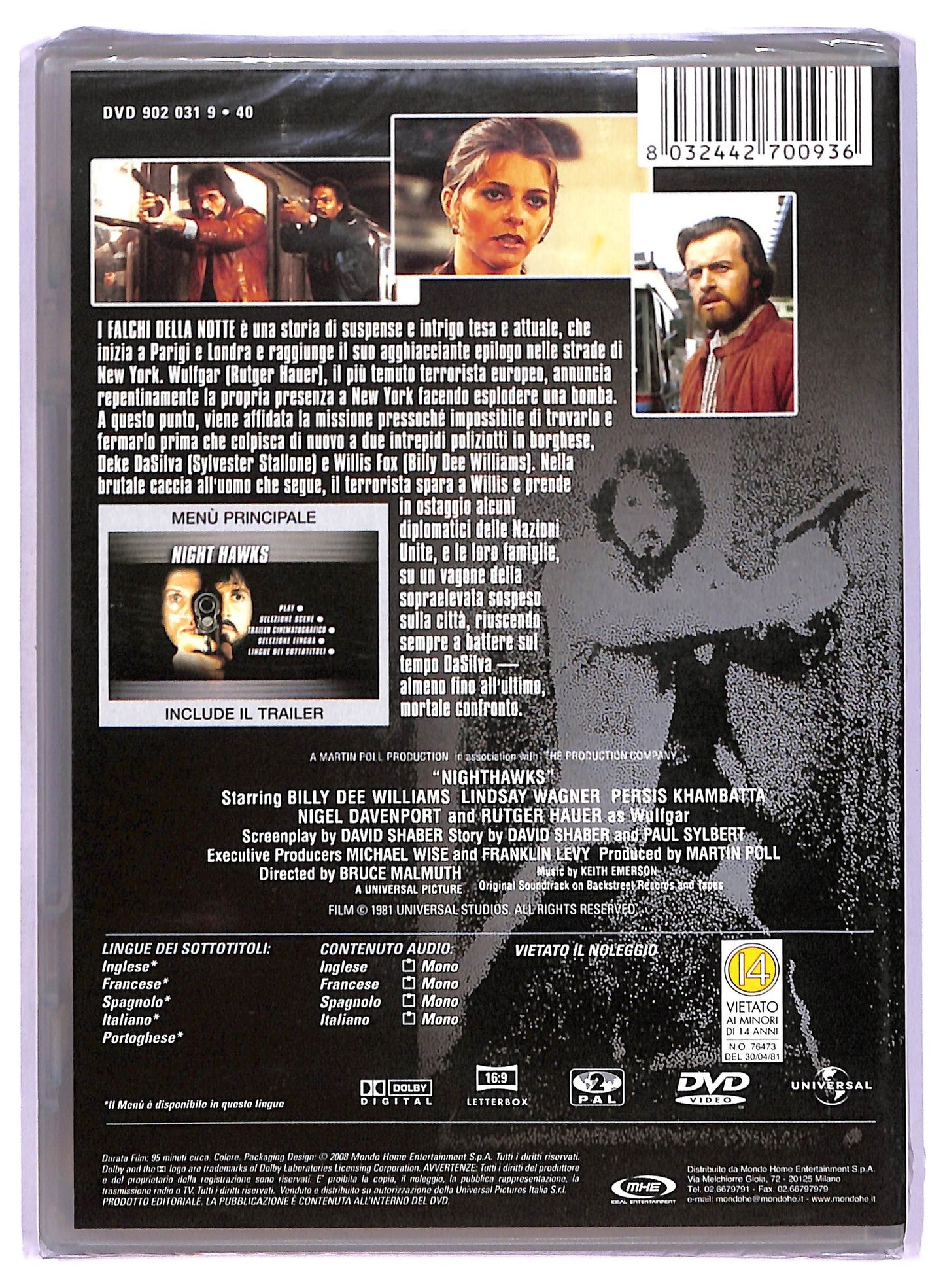 EBOND I Falchi Della Notte DVD D769655