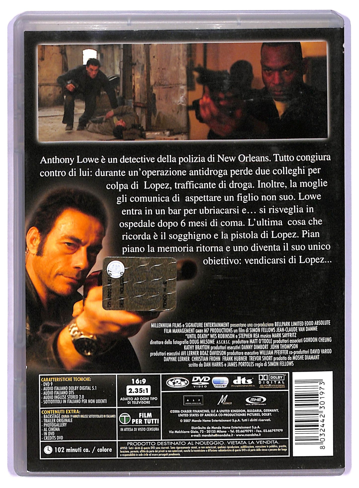 EBOND until death NOLEGGIO DVD D769709