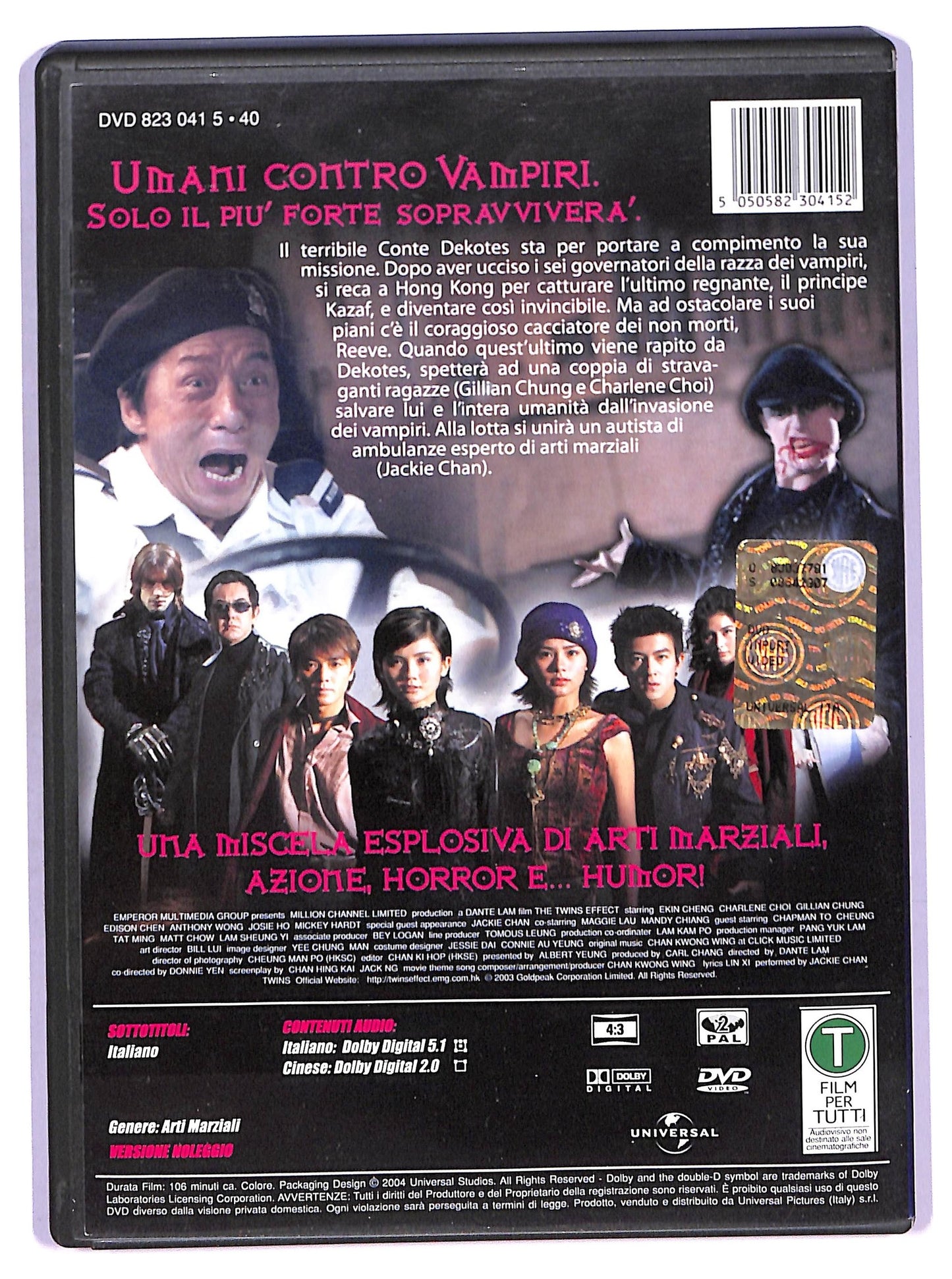 EBOND Vampire Effect   DVD Ex Noleggio D769713