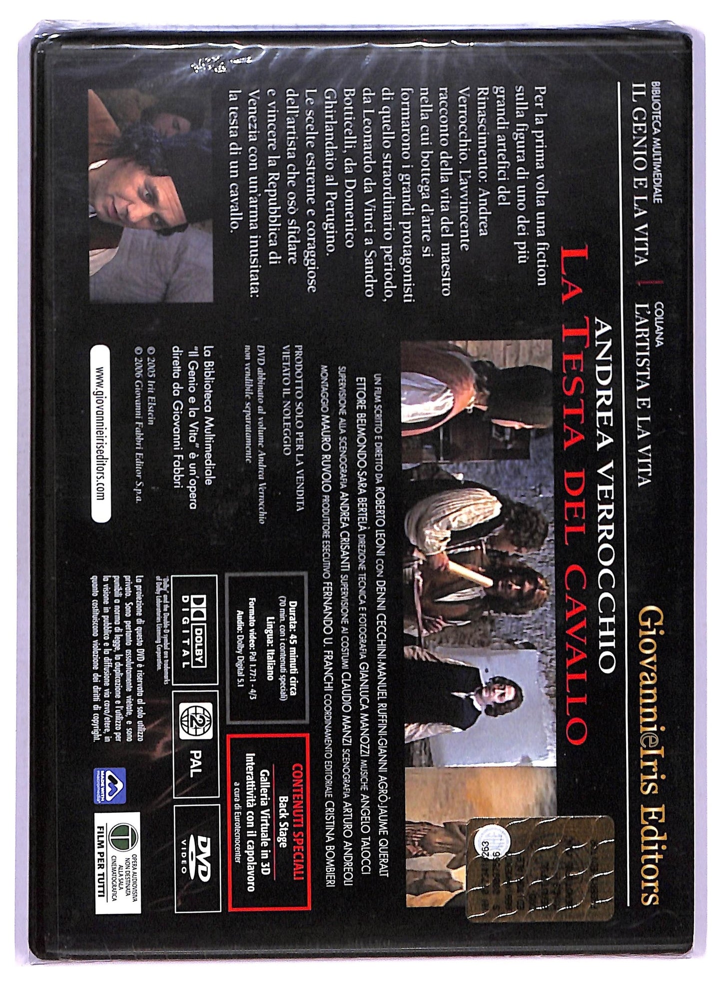 EBOND Andre Verrocchio - La testa del cavallo EDITORIALE DVD D769720