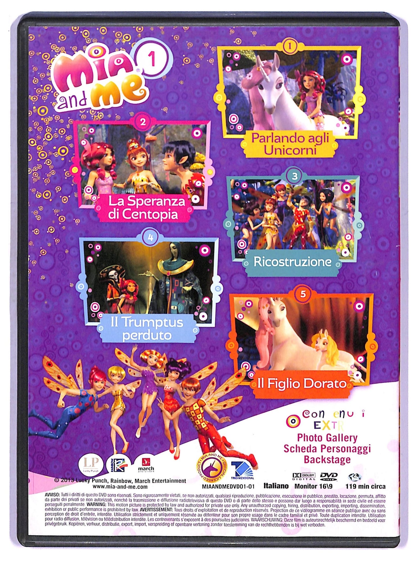 EBOND Mia And Me Volume 1 EDITORIALE DVD D769914