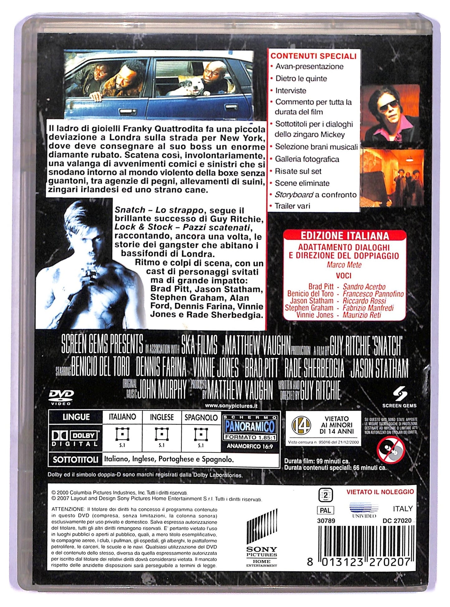 EBOND Snatch lo strappo DVD D769942