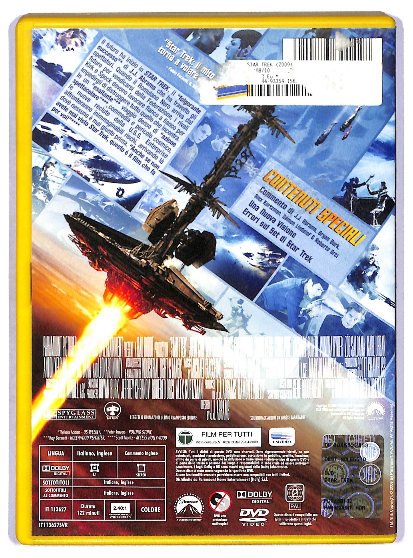 EBOND Star trek  NOLEGGIO DVD D770004