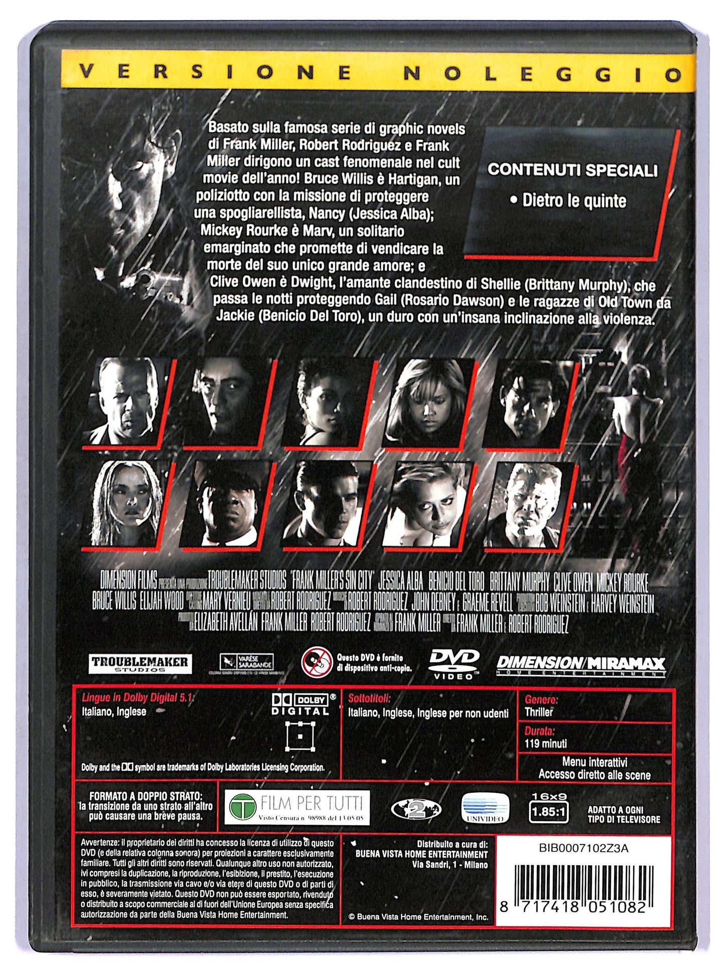 EBOND Sin City NOLEGGIO DVD D770008