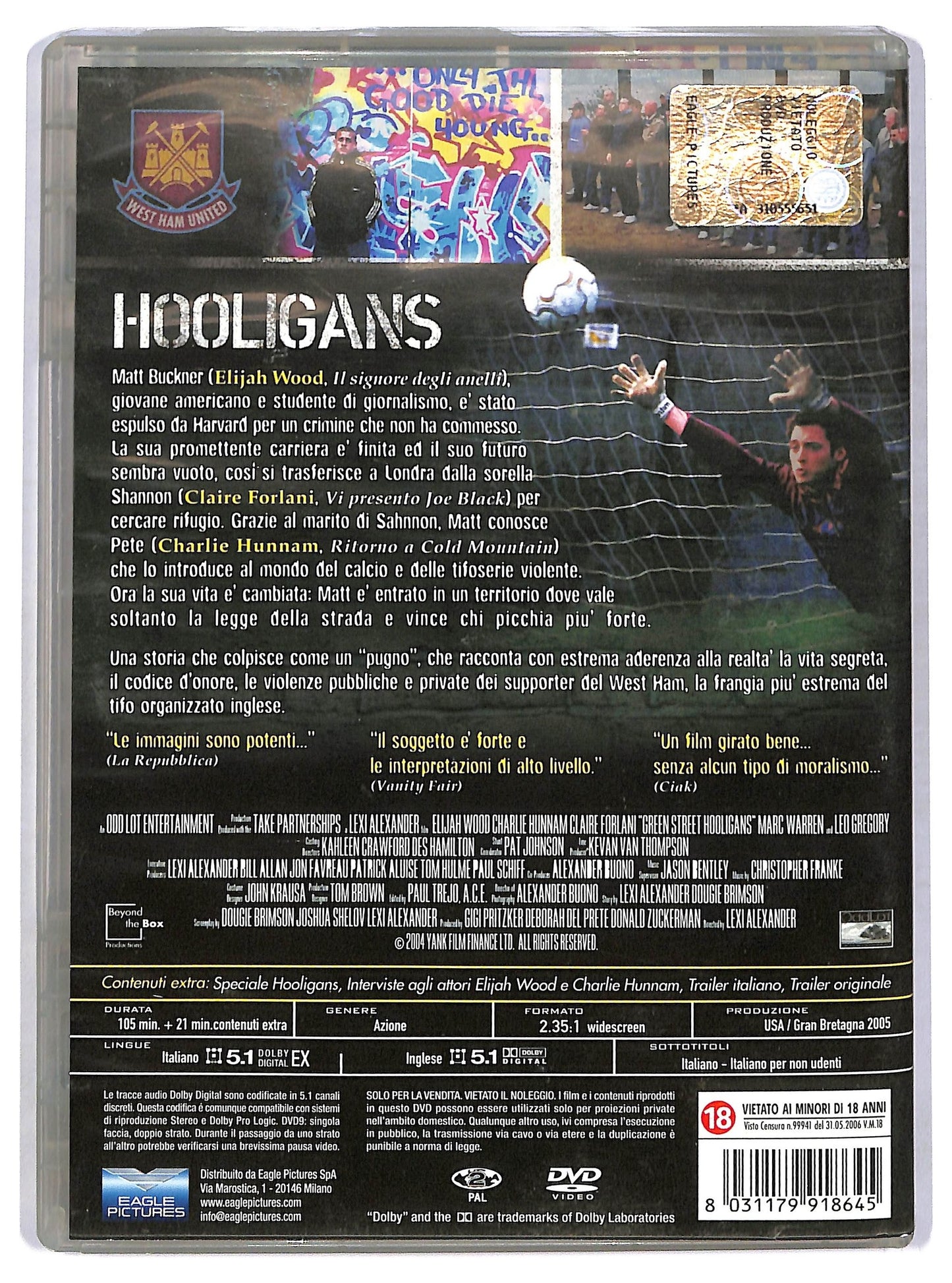 EBOND Hooligans DVD D770351