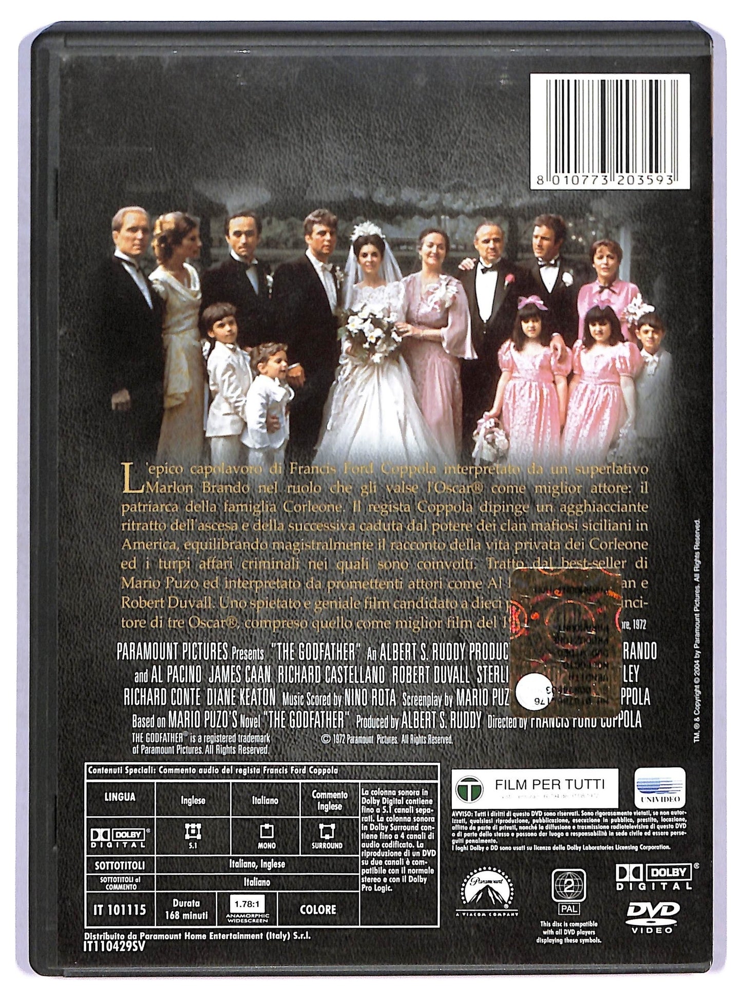 EBOND Il Padrino DVD D770507