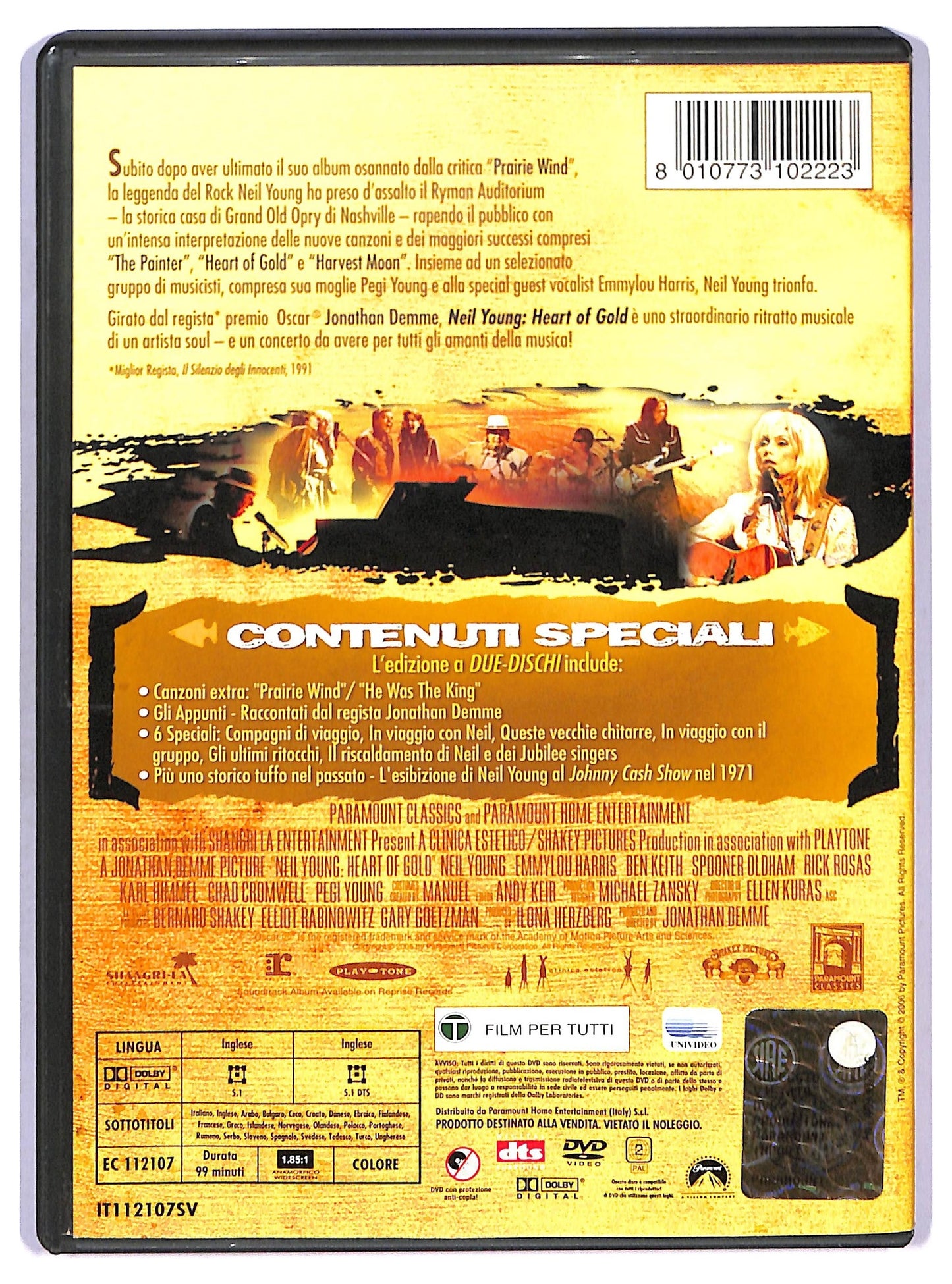 EBOND Neil Young - Heart of gold Neil Young - Heart of gold DVD D770523