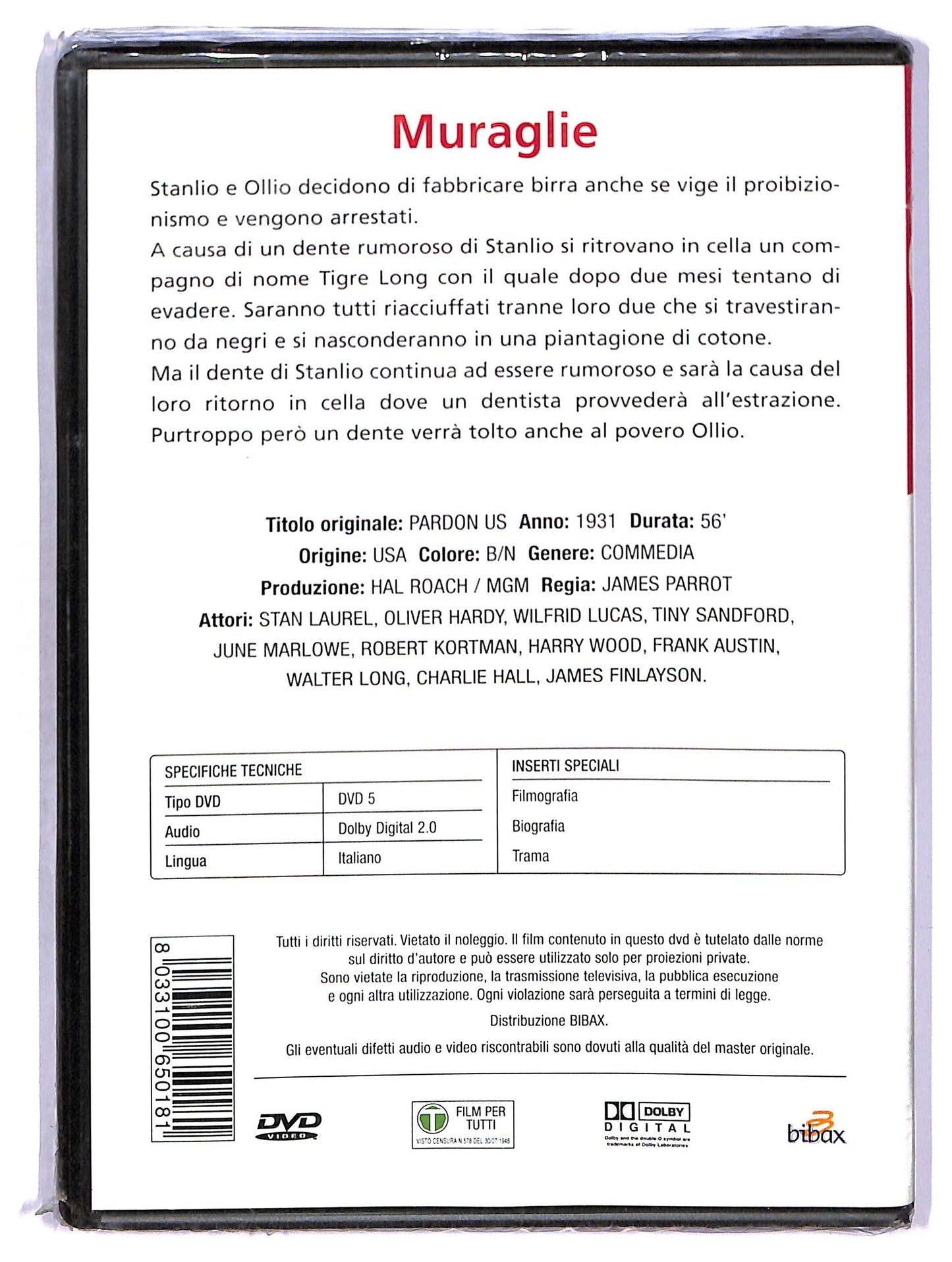 EBOND muraglie  DVD D770524