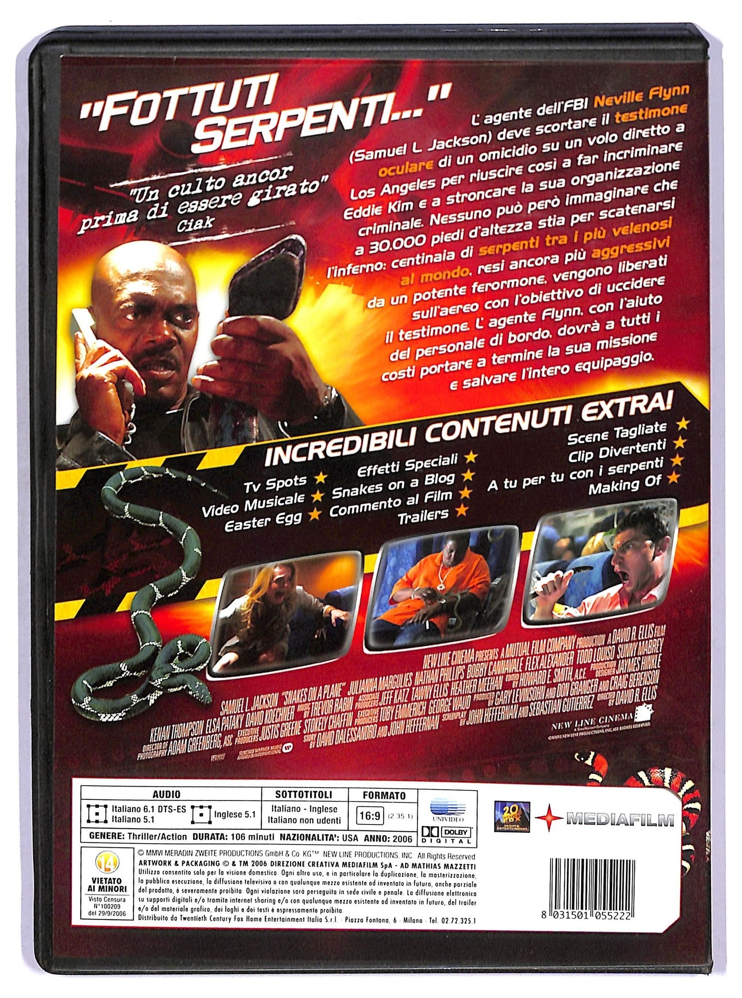 EBOND snakes on a plane SPECIAL EDITION DVD D770553