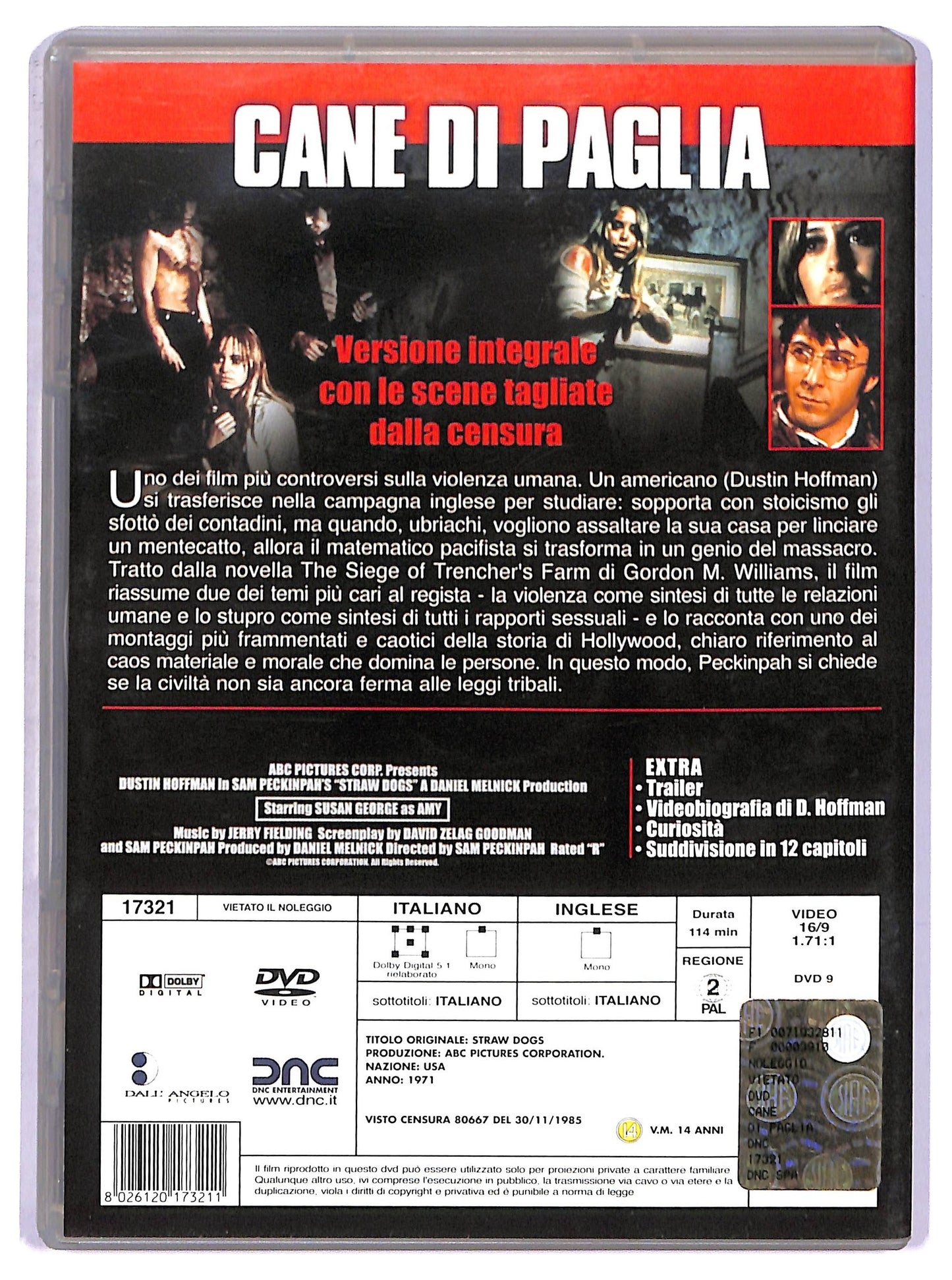 EBOND cane di paglia DVD D770665