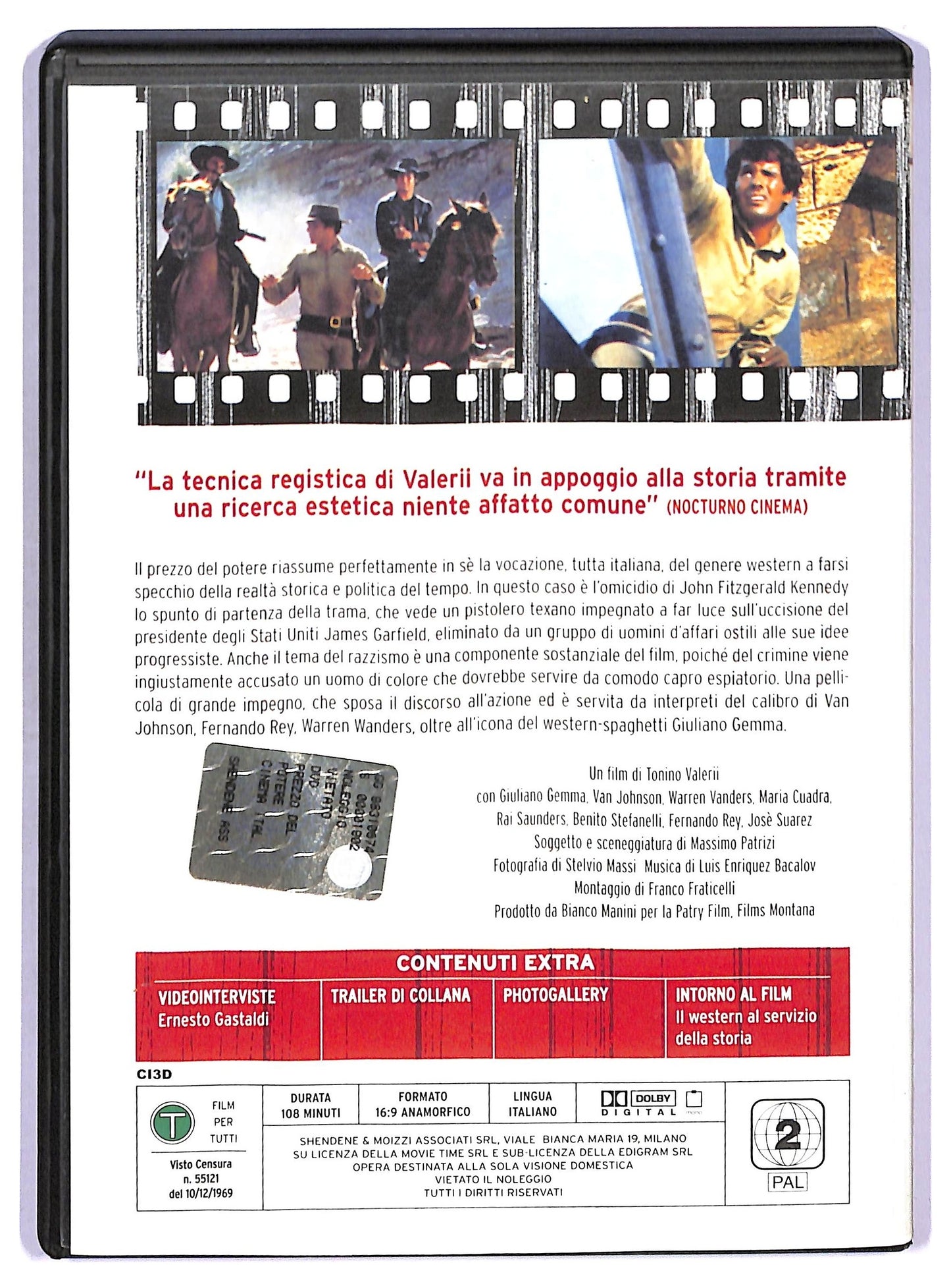 EBOND Il prezzo del potere EDITORIALE DVD D770729