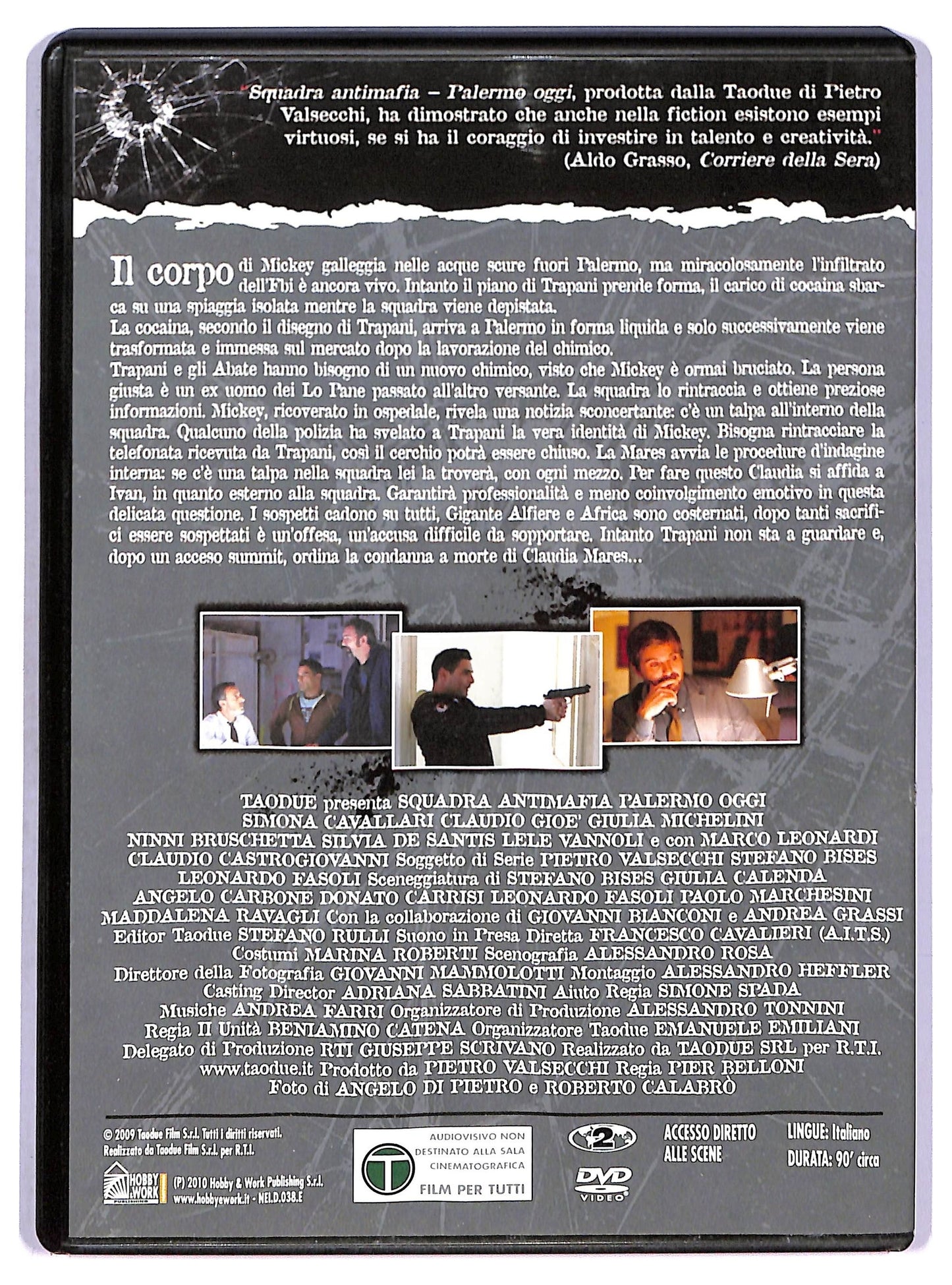 EBOND Squadra Antimafia Palermo oggi Ep.4 Vol.38  EDITORIALE  DVD D770744