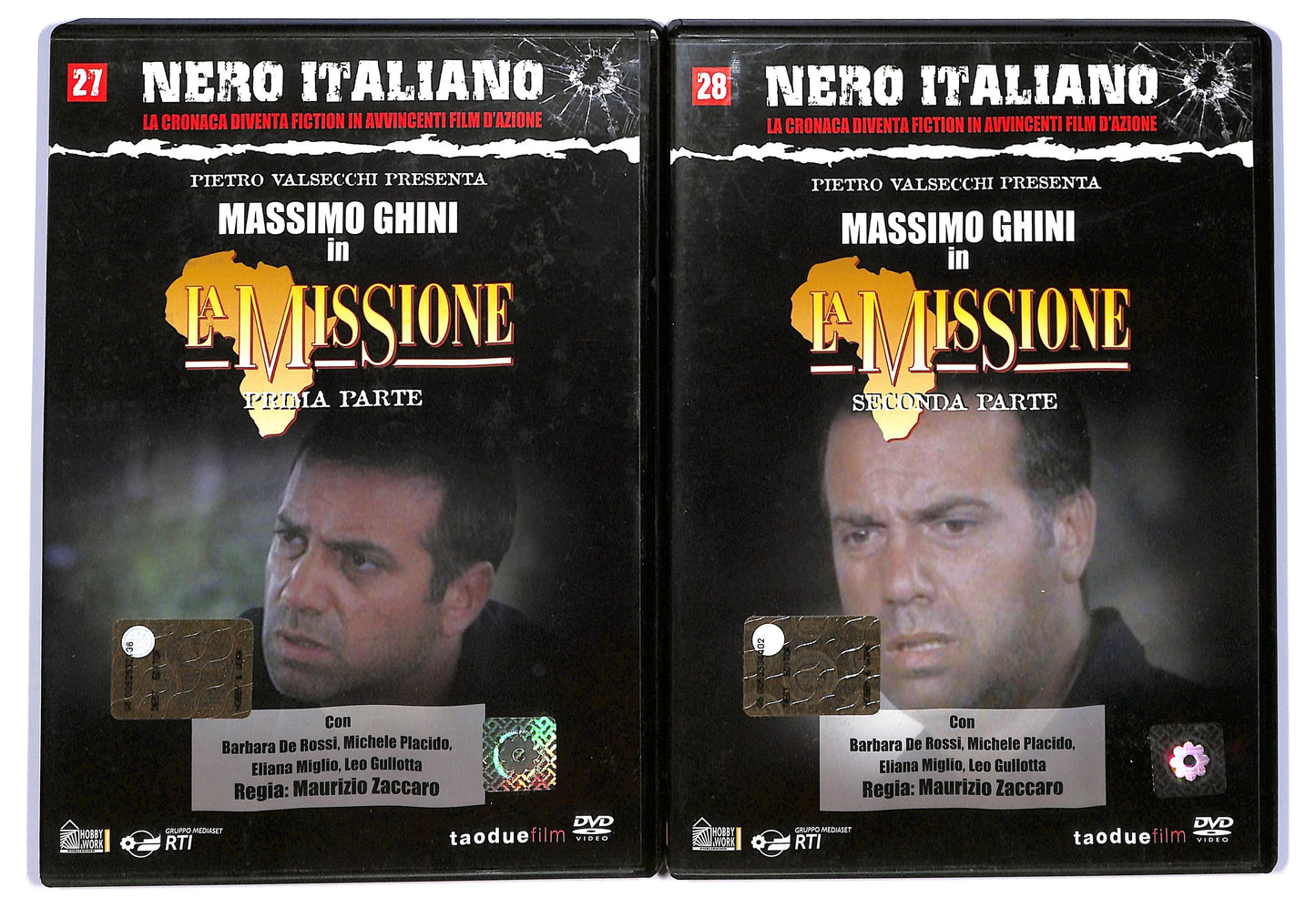EBOND Nero italiano - La missione Prima Parte e Seconda vol 27 e 28 EDITORIALE DVD D770804