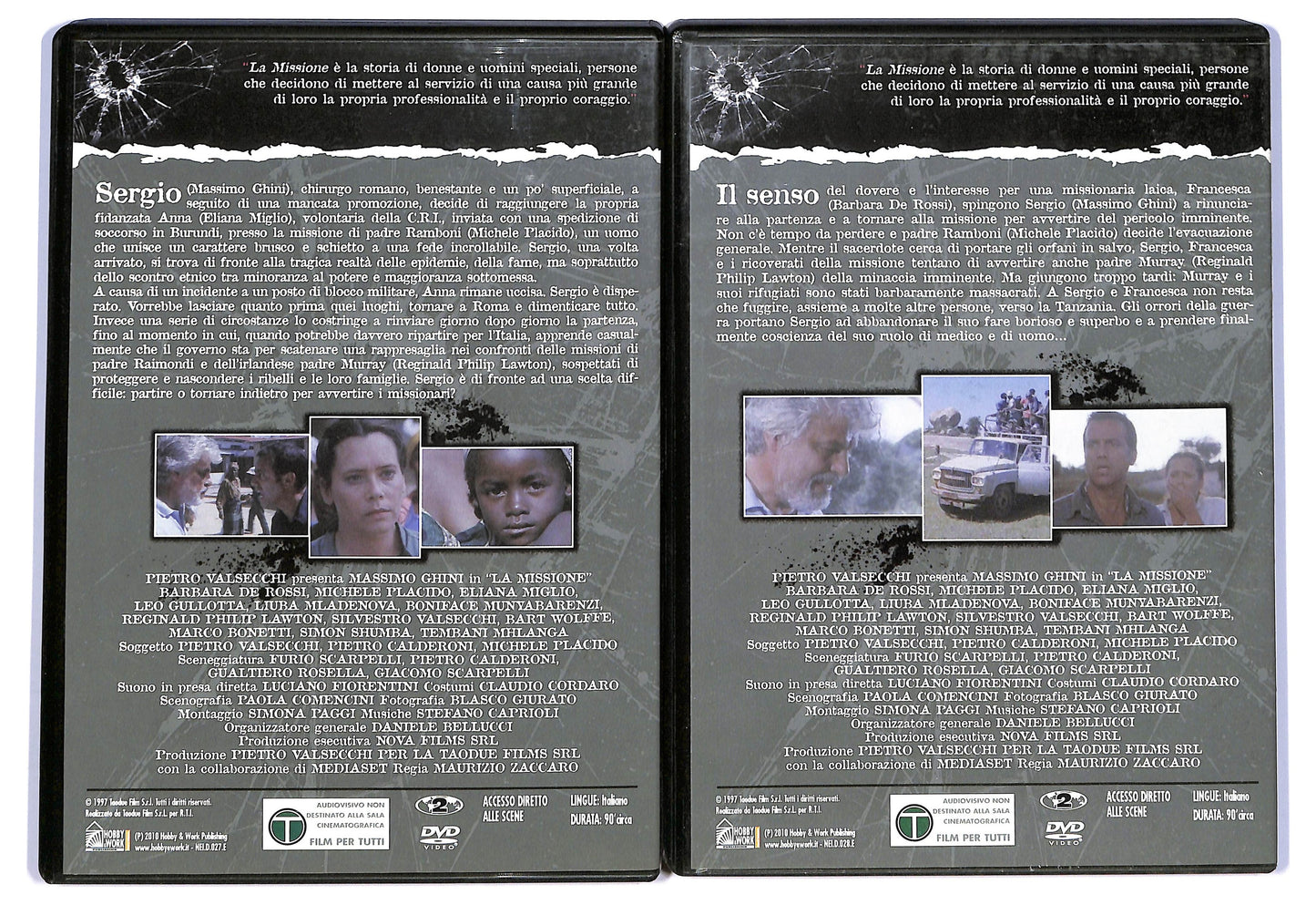 EBOND Nero italiano - La missione Prima Parte e Seconda vol 27 e 28 EDITORIALE DVD D770804