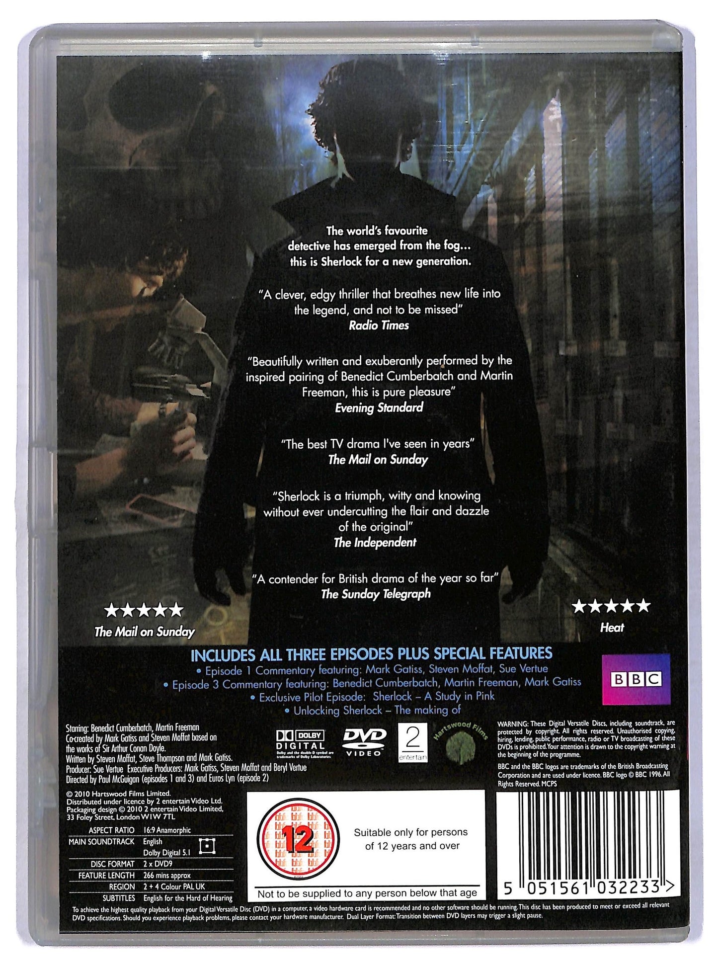 EBOND Sherlock Complete Series One UK Edition DVD D770824