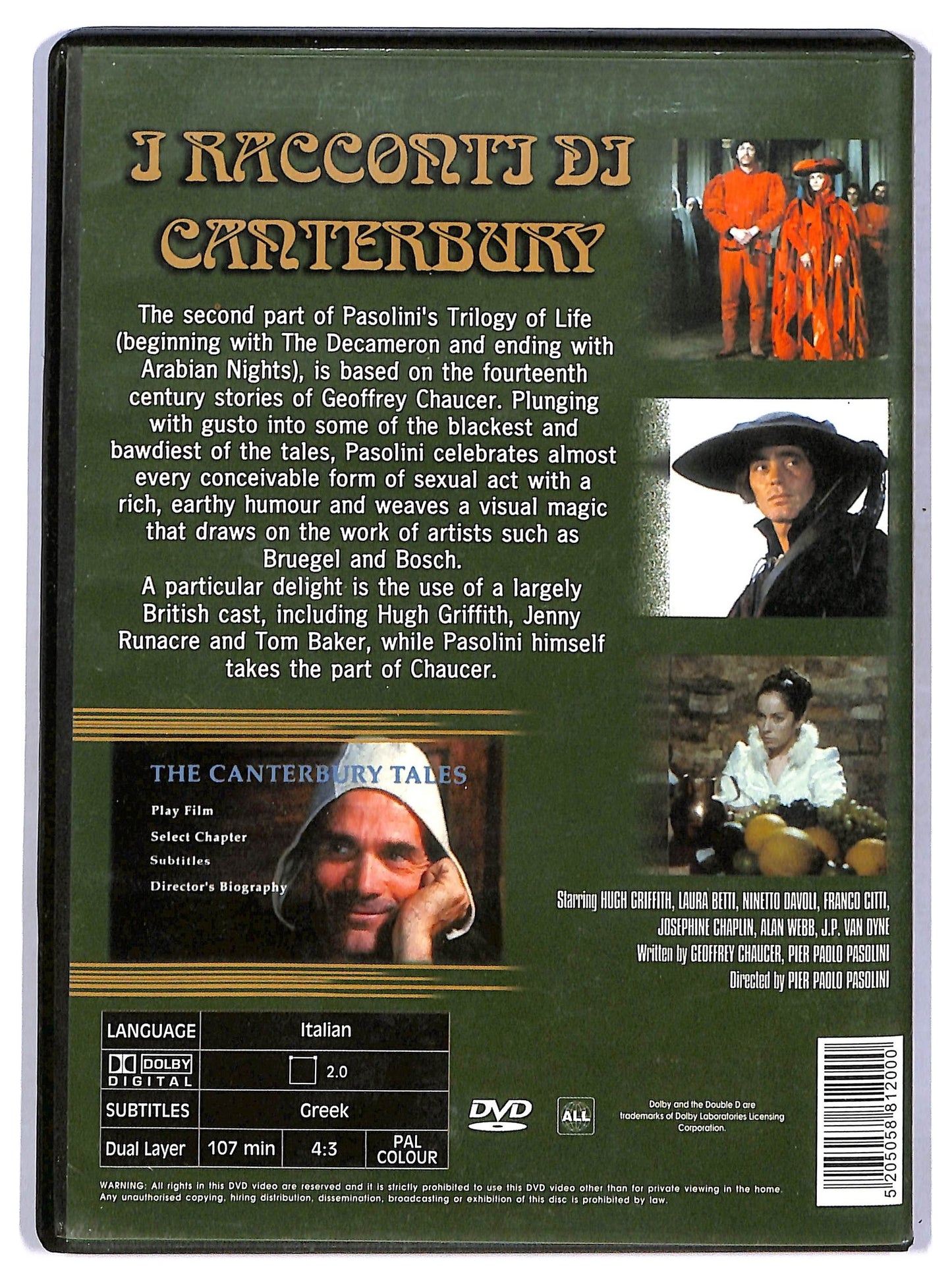 EBOND I Racconti Di Canterbury DVD D770909