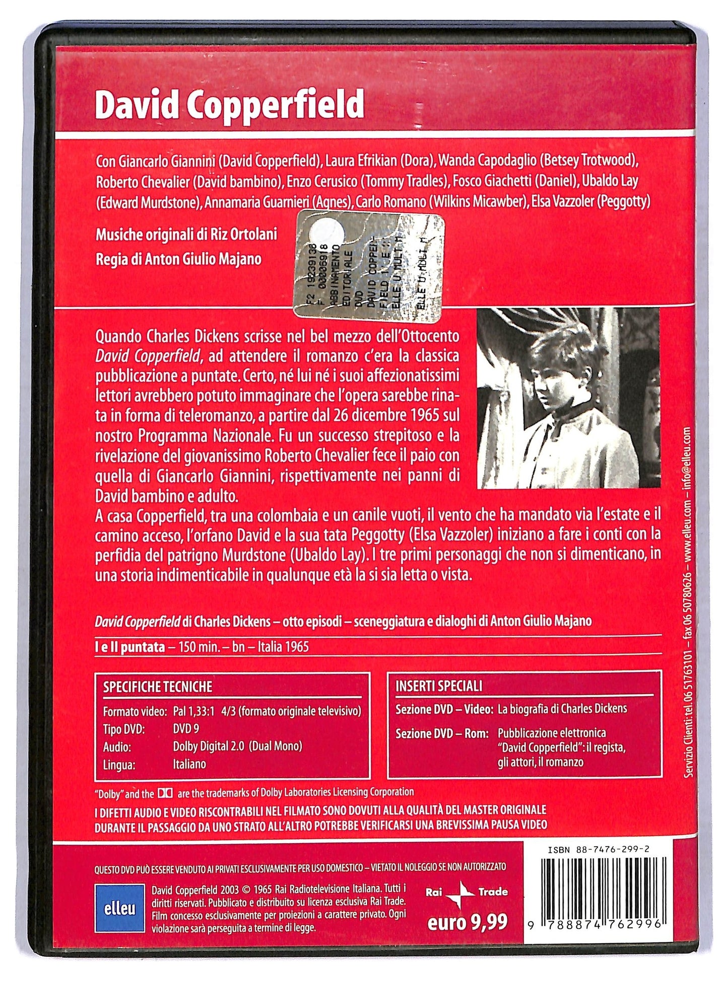 EBOND David Copperfield Vol. 01 EDITORIALE DVD D770924