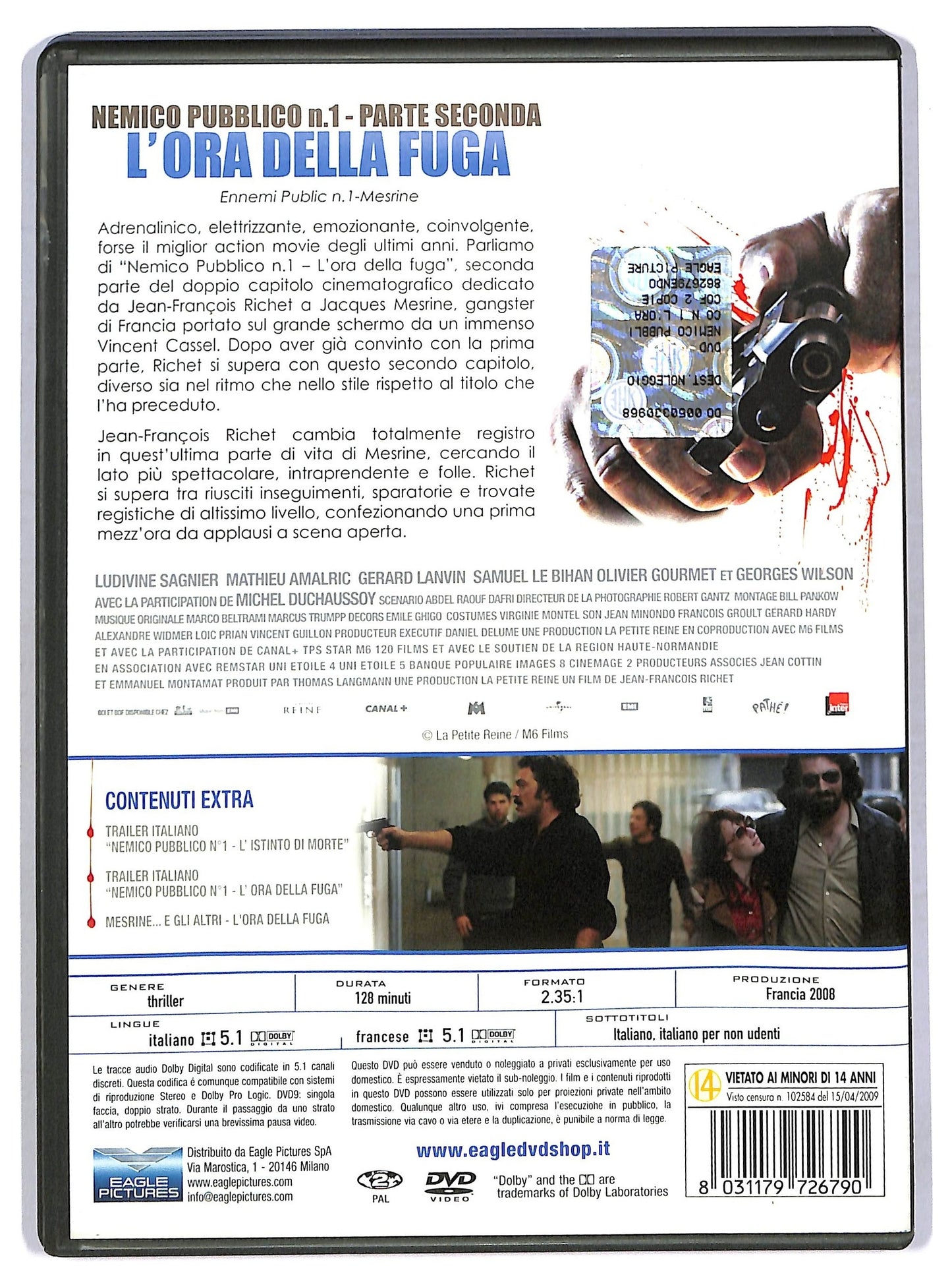 EBOND nemico pubblico n1 parte seconda  NOLEGGIO DVD D771025