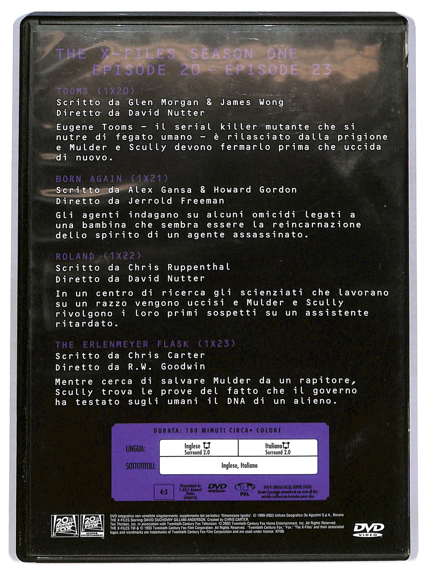EBOND The x Files Season One Volume 6 DVD  Editoriale D771035