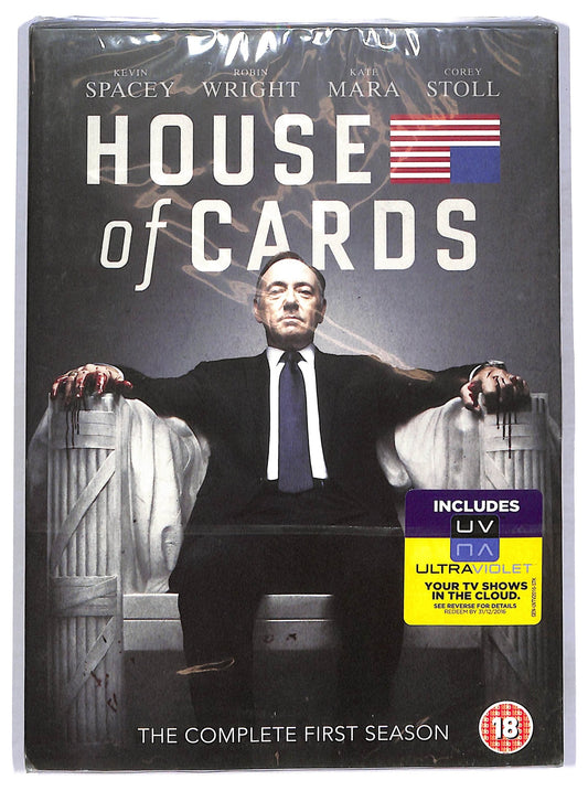 EBOND House of Cards the complete first season UK Edition SLIPCASE DVD D771036
