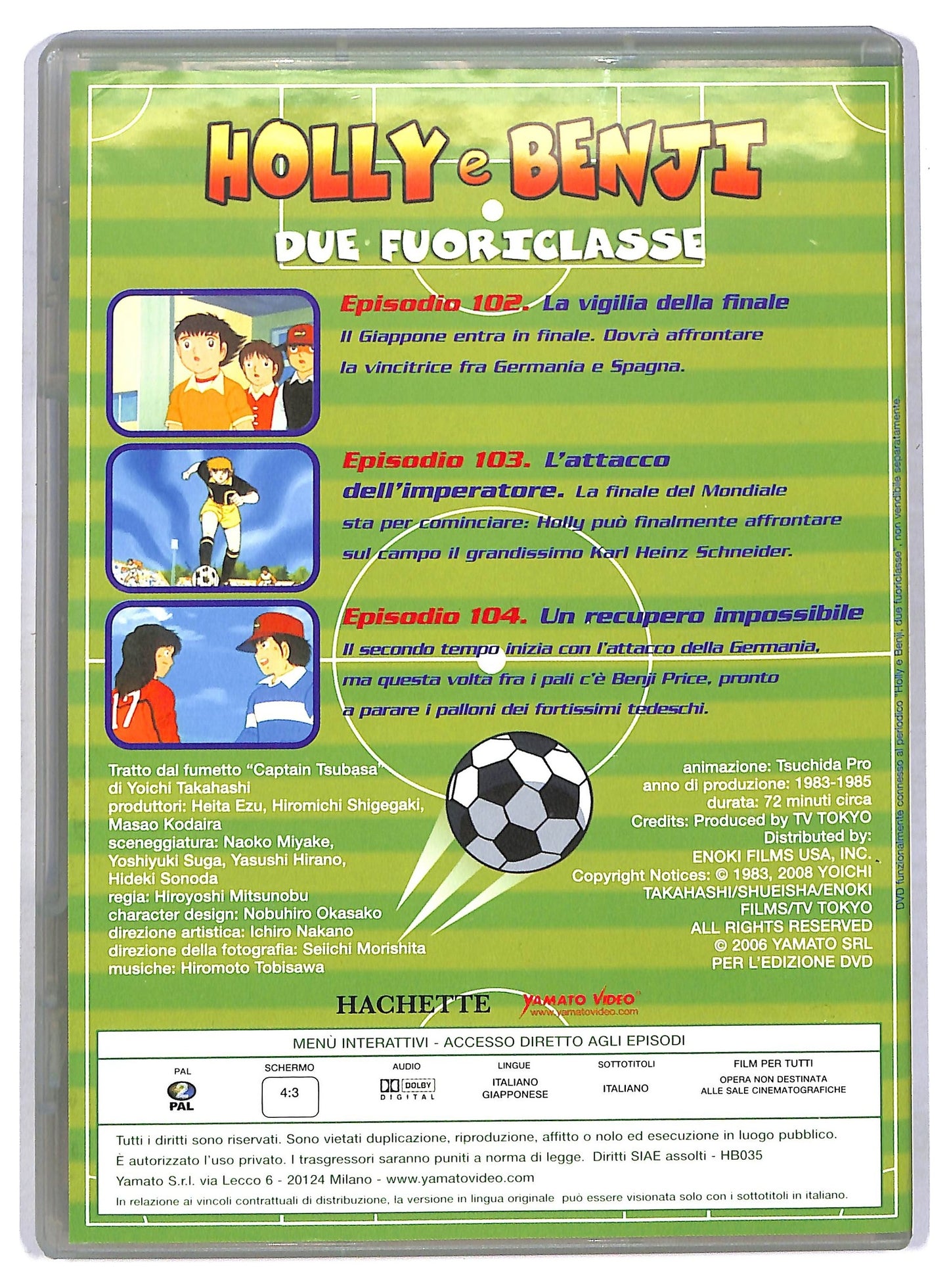 EBOND Holly e Benji Due Fuori Classe Vol. 35 EDITORIALE DVD D771131