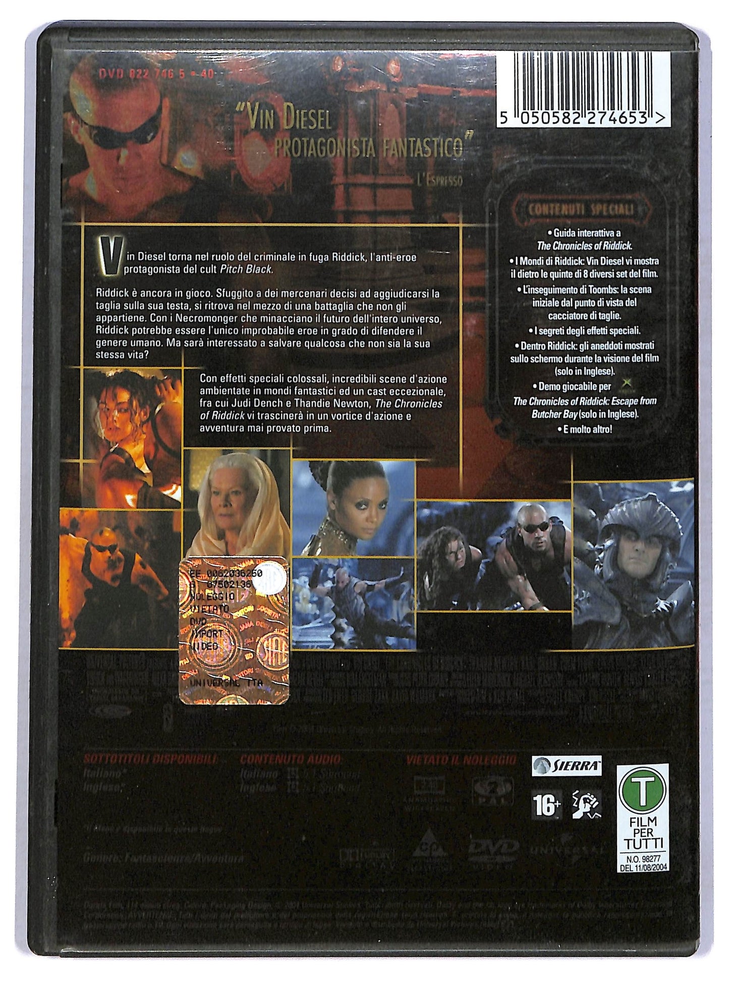 EBOND Riddick DVD D771352