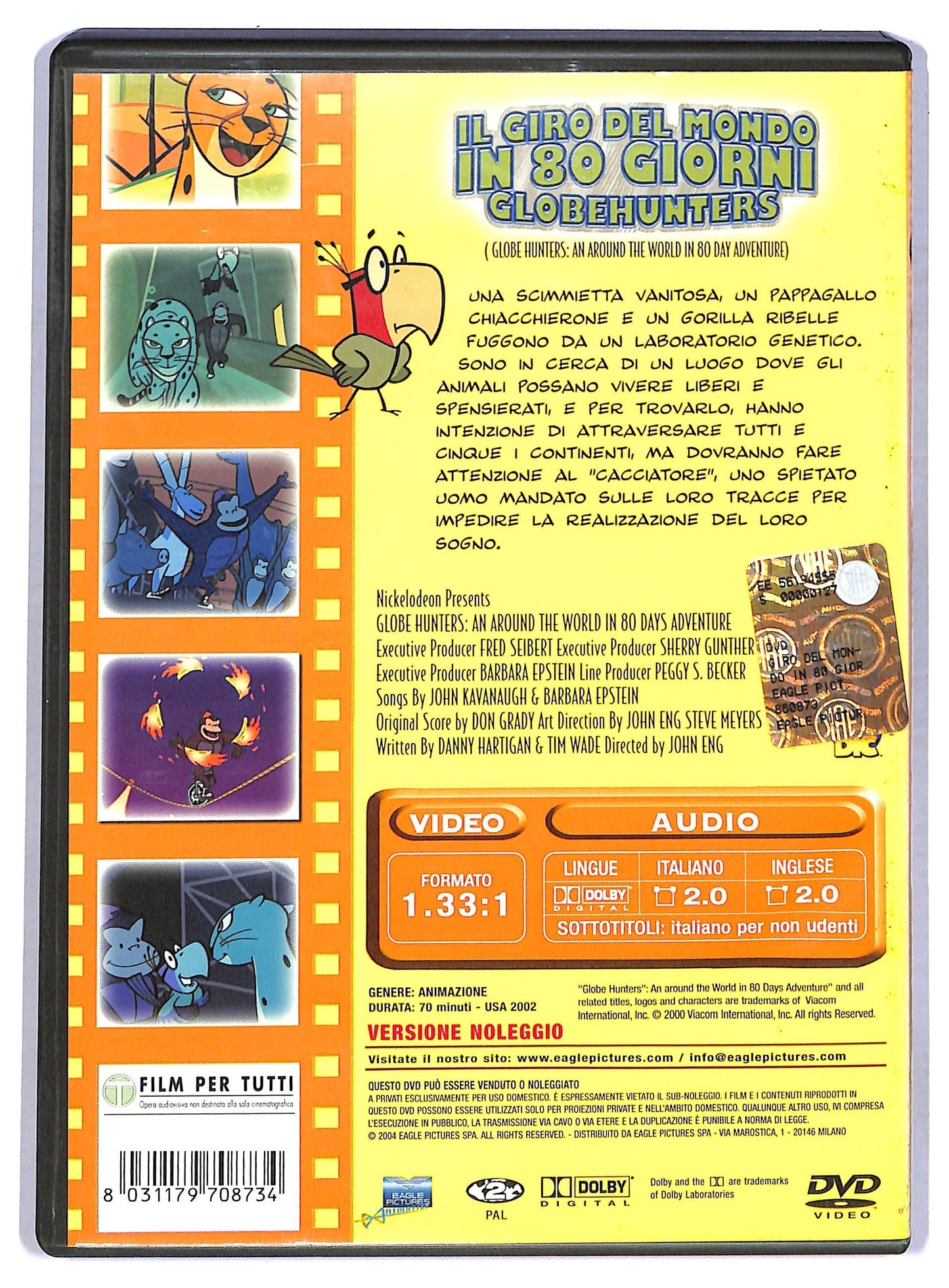 EBOND IL Giro Del Mondo In 80 Giorni Globehunters DVD D771443