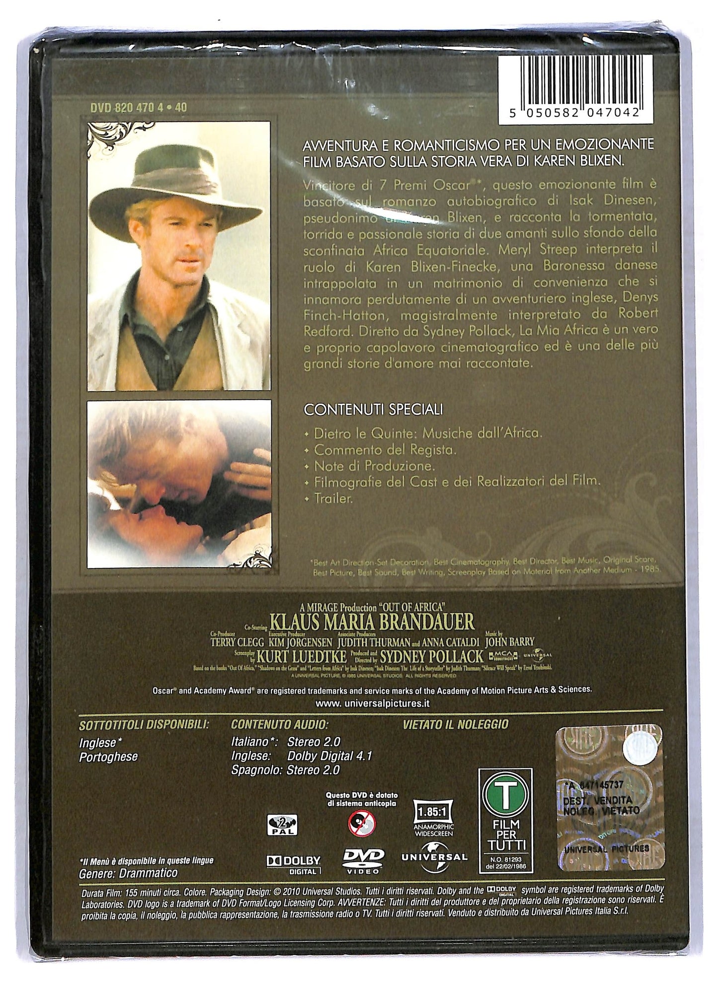 EBOND La mia Africa DVD D771450