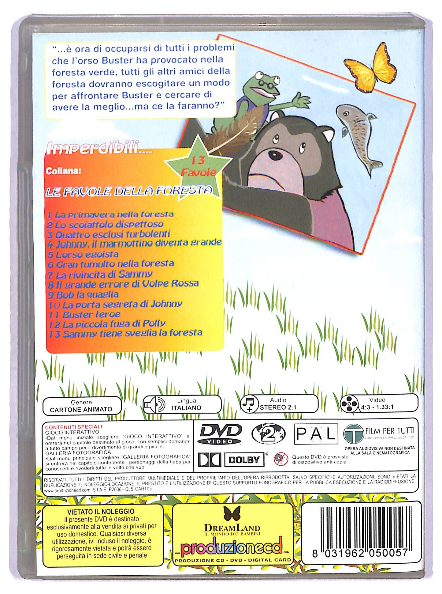 EBOND L'orso egoista, favola n. 5 DVD D771624