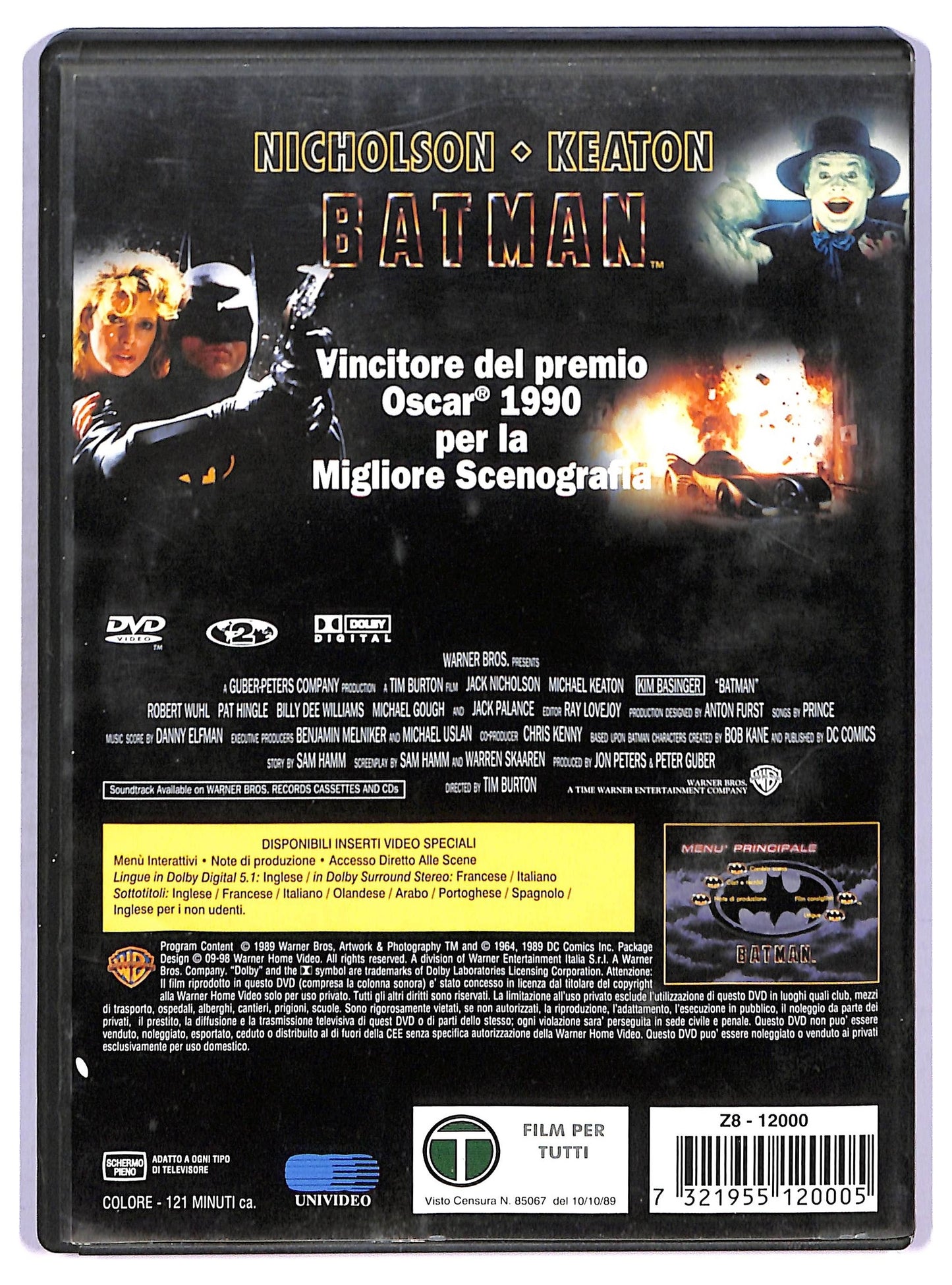 EBOND Batman DVD D771631