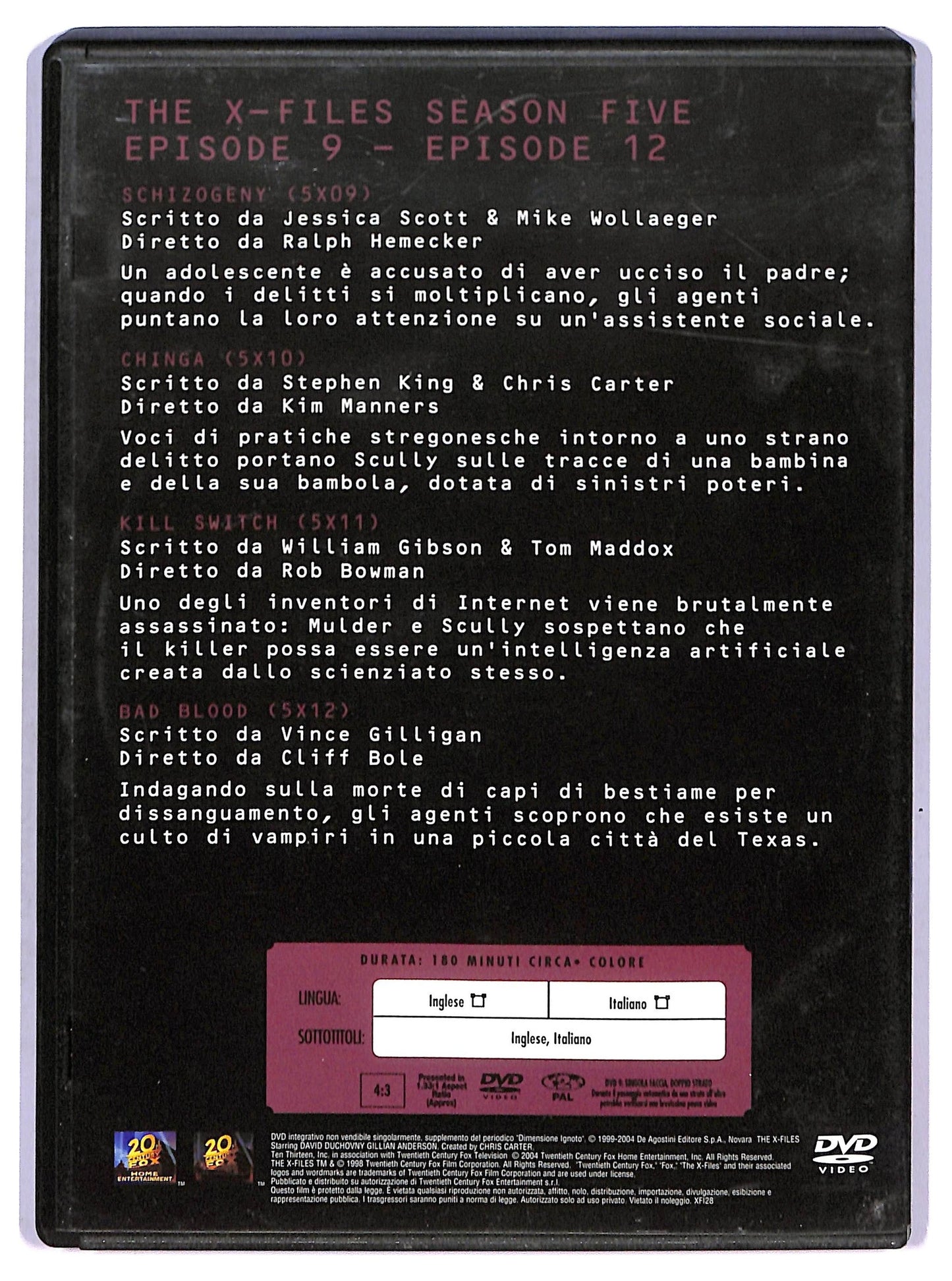 EBOND The X-Files Collection Stagione 5 volume 3  DVD D771634