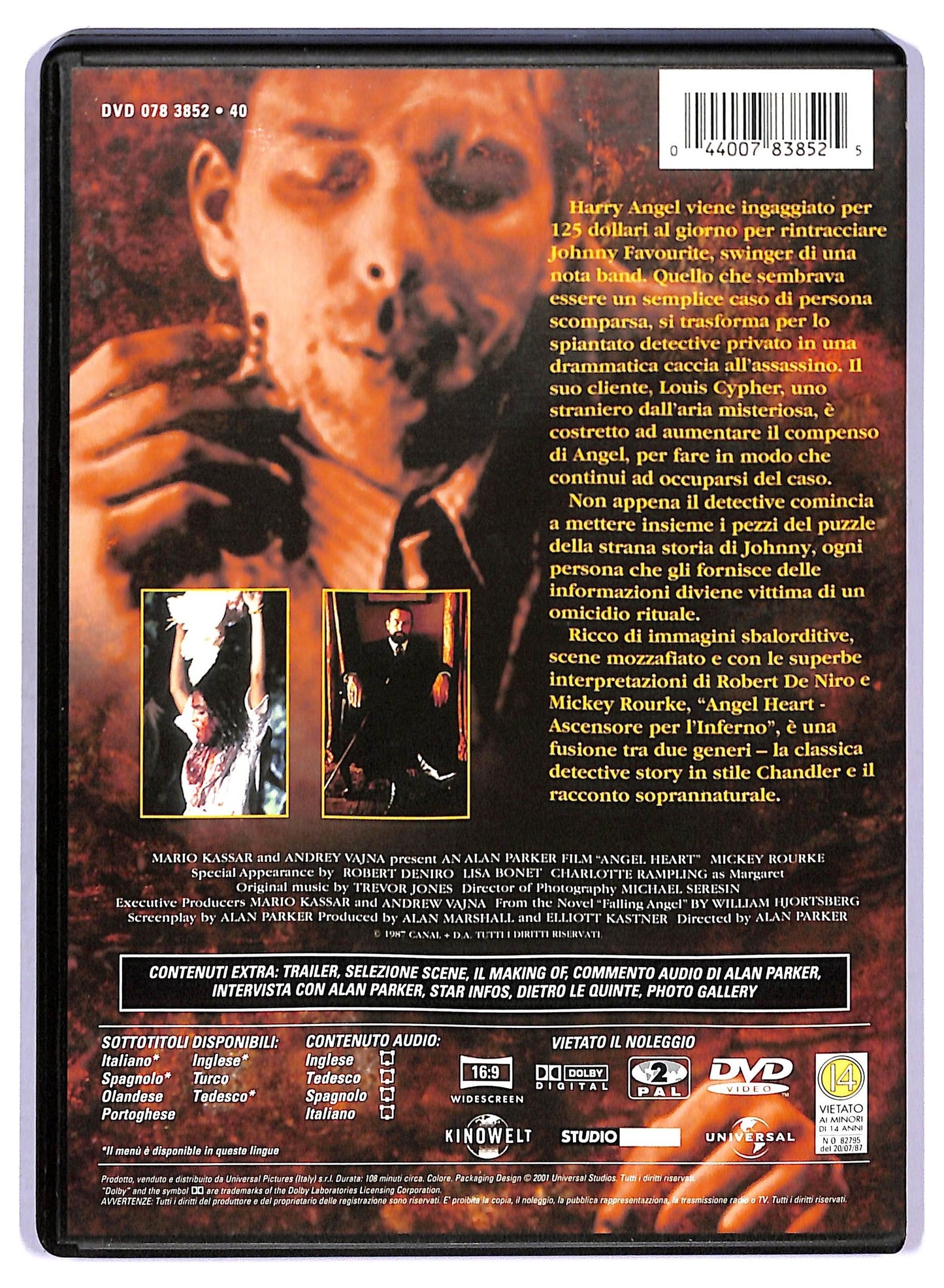EBOND Angel Heart - Ascensore per l'inferno DVD D771651