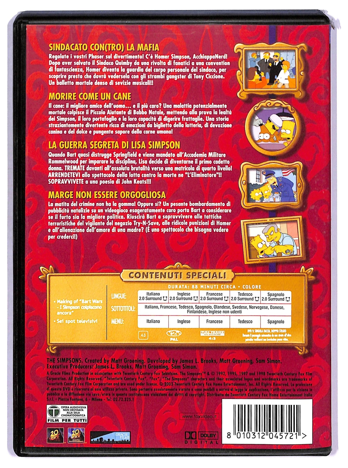 EBOND Bart Wars  I Simpson colpiscono ancora  DVD D771711