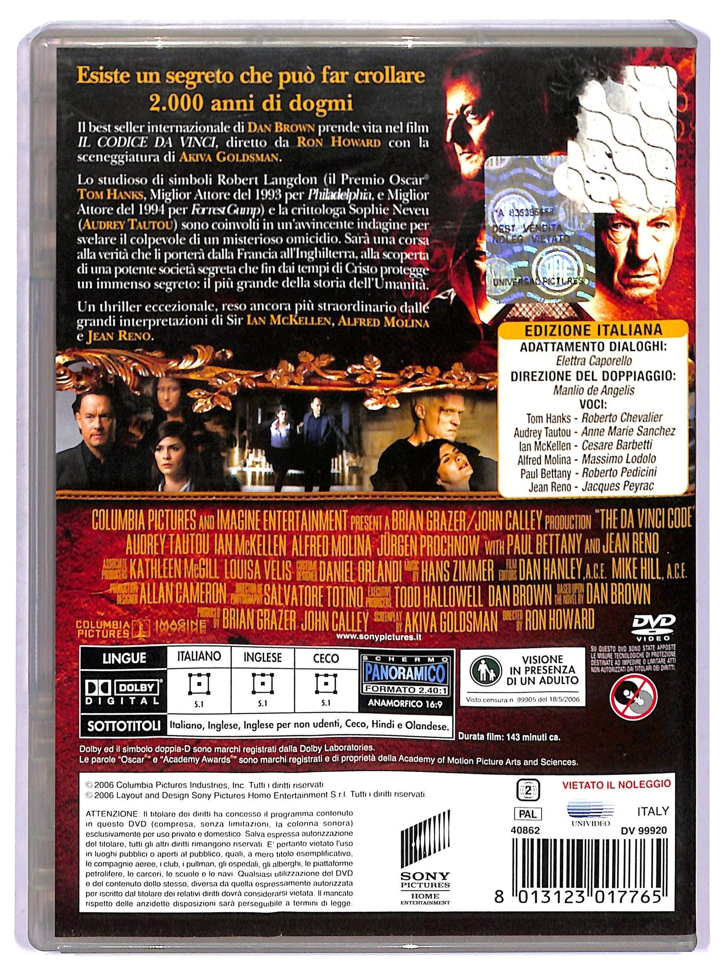 EBOND Il Codice Da Vinci DVD D771713
