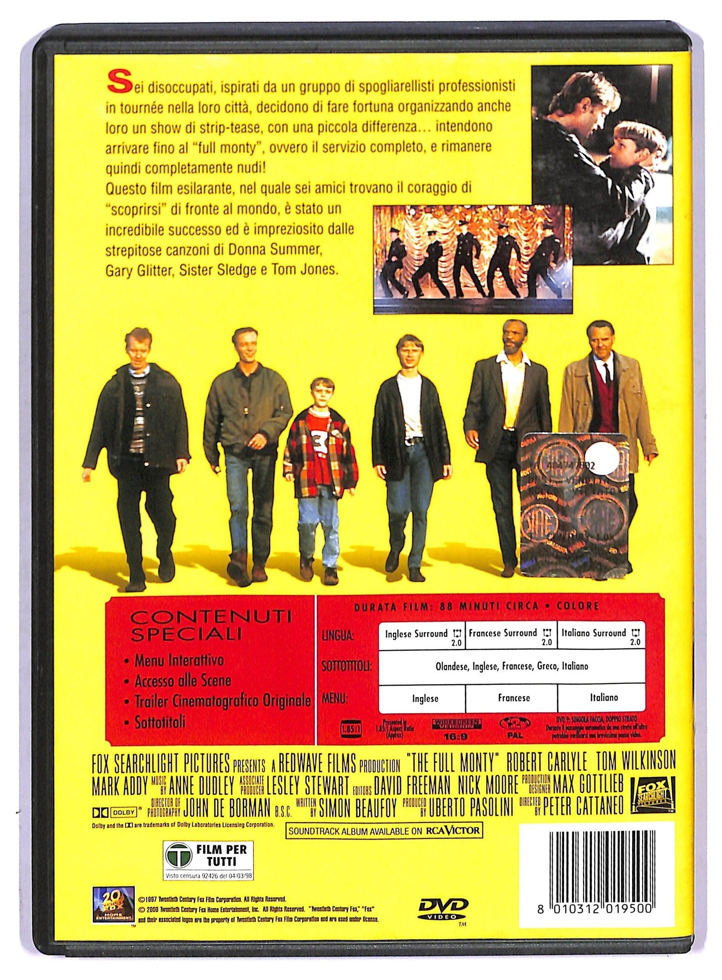 EBOND Full monty DVD D771811