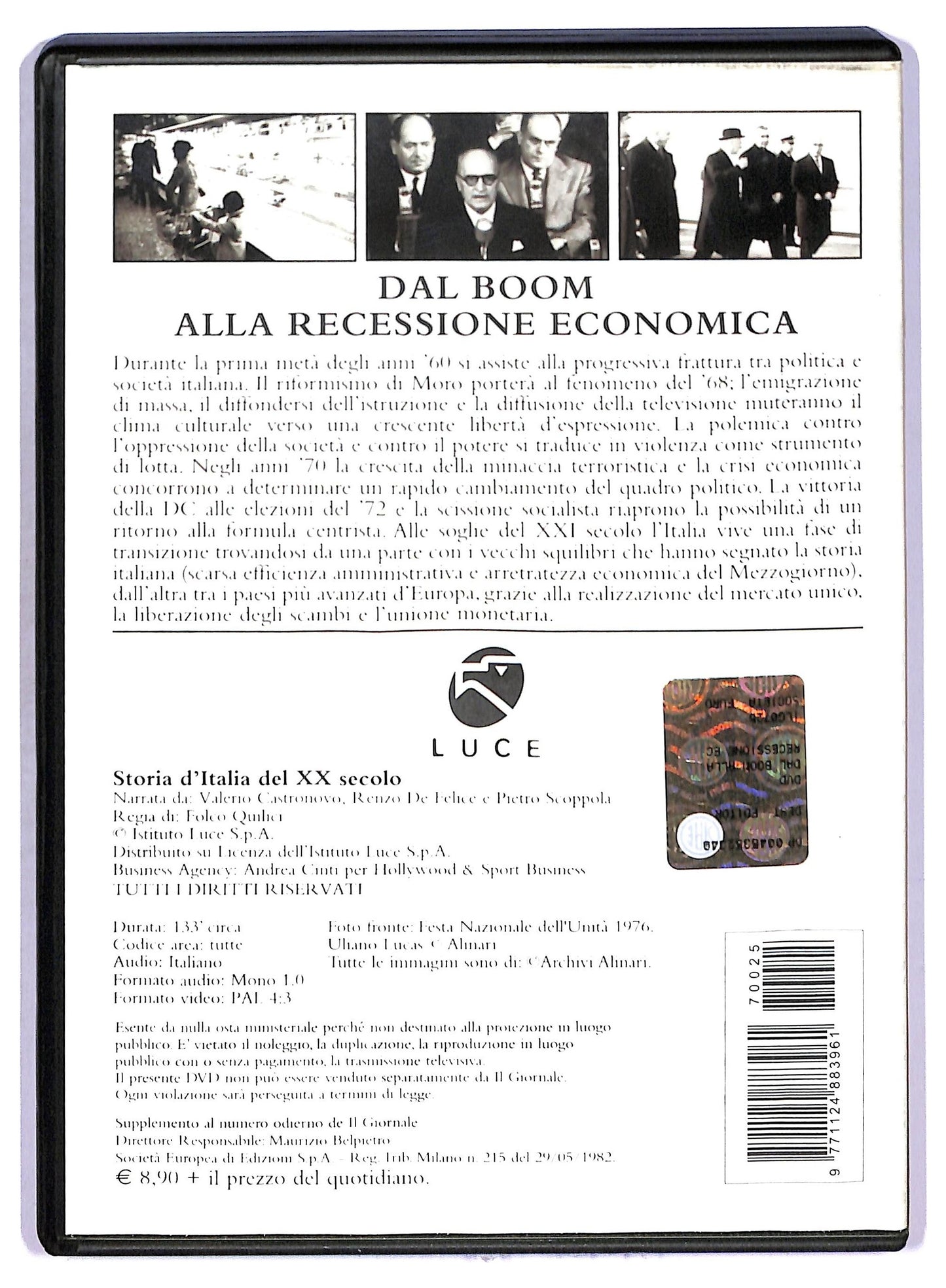 EBOND Storia d'Italia del XX secolo 25  EDITORIALE  DVD D771858