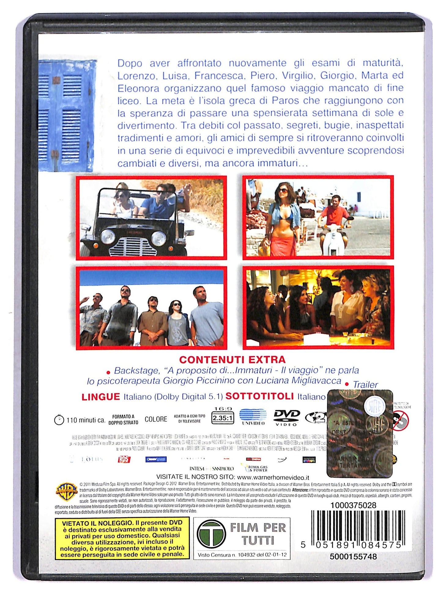 EBOND Immaturi Il Viaggio DVD D771864