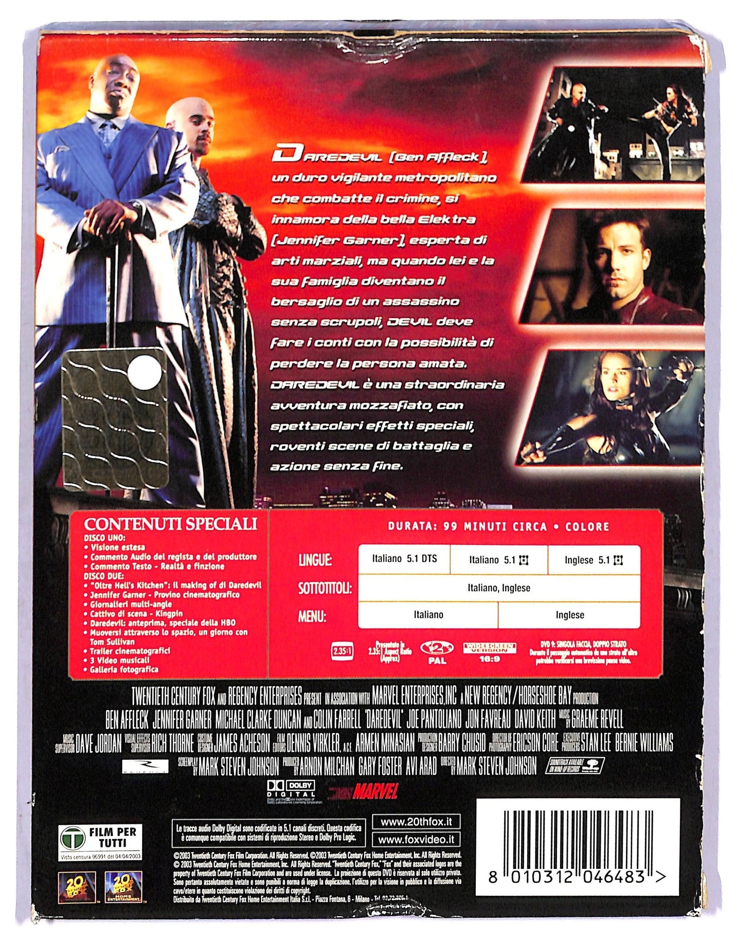 EBOND Daredevil  DVD D772016