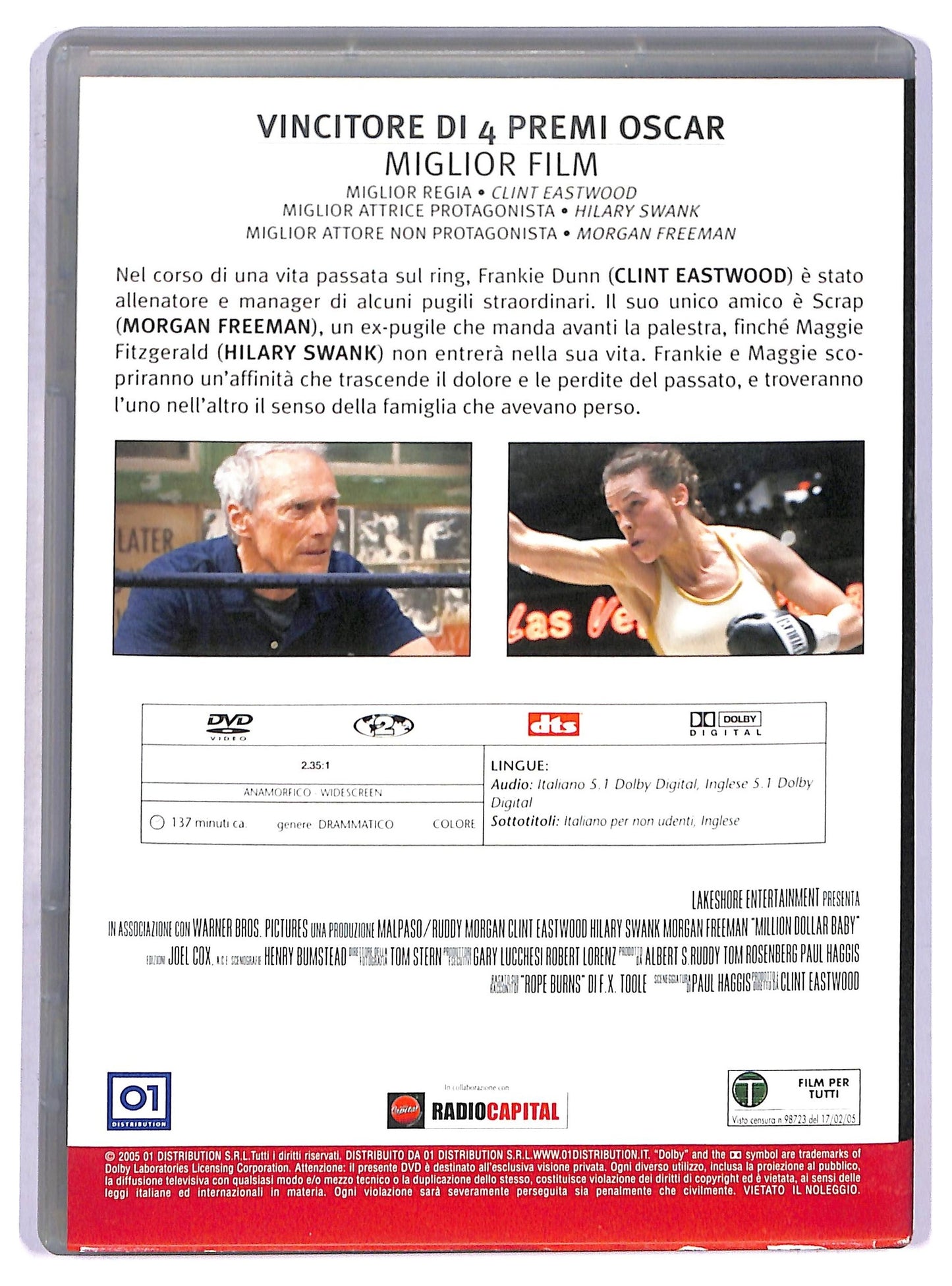 EBOND Million Dollar Baby  EDITORIALE DVD D772031