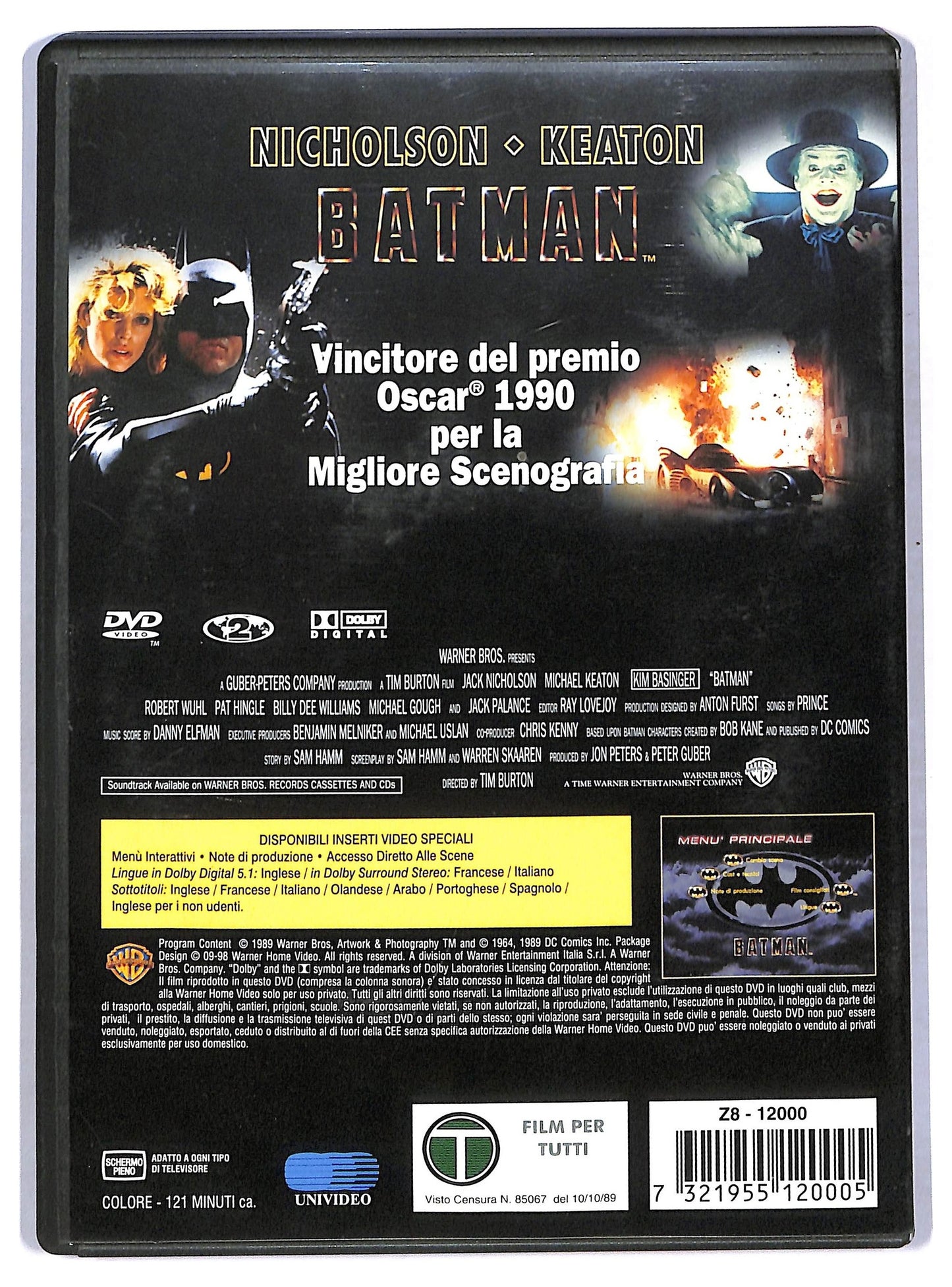 EBOND Batman DVD D772138