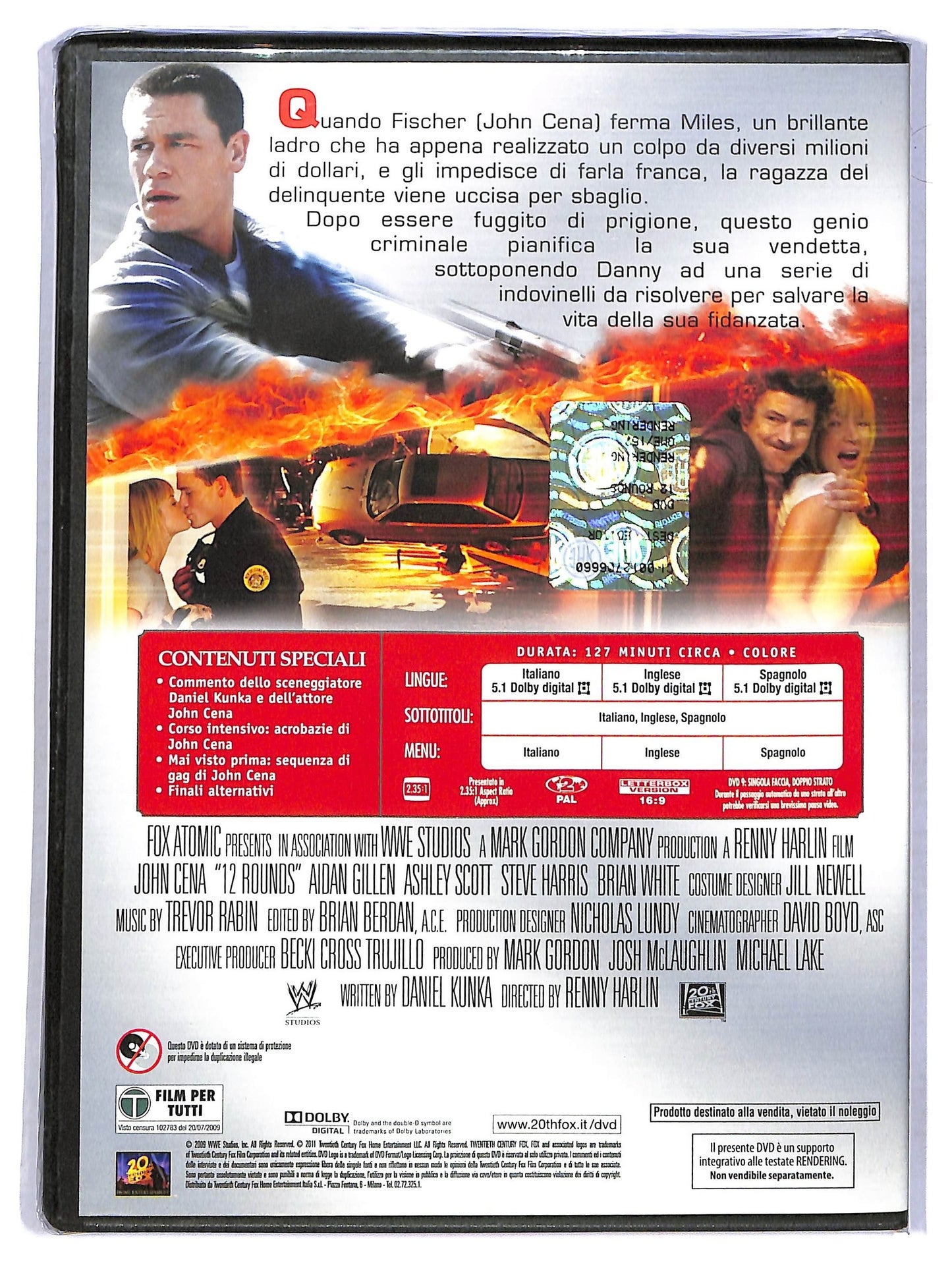 EBOND John Cena - 12 Round Unrated EDITORIALE DVD D772149