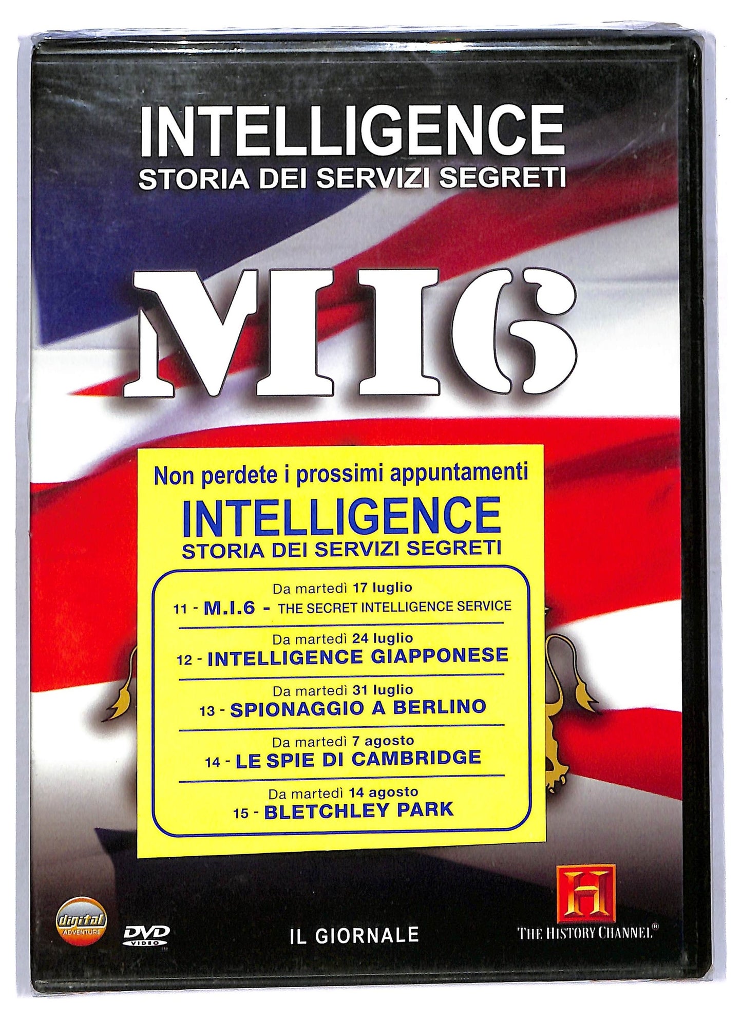 EBOND INTELLIGENCE. Storia dei servizi segreti  MI6 EDITORIALE DVD D772246