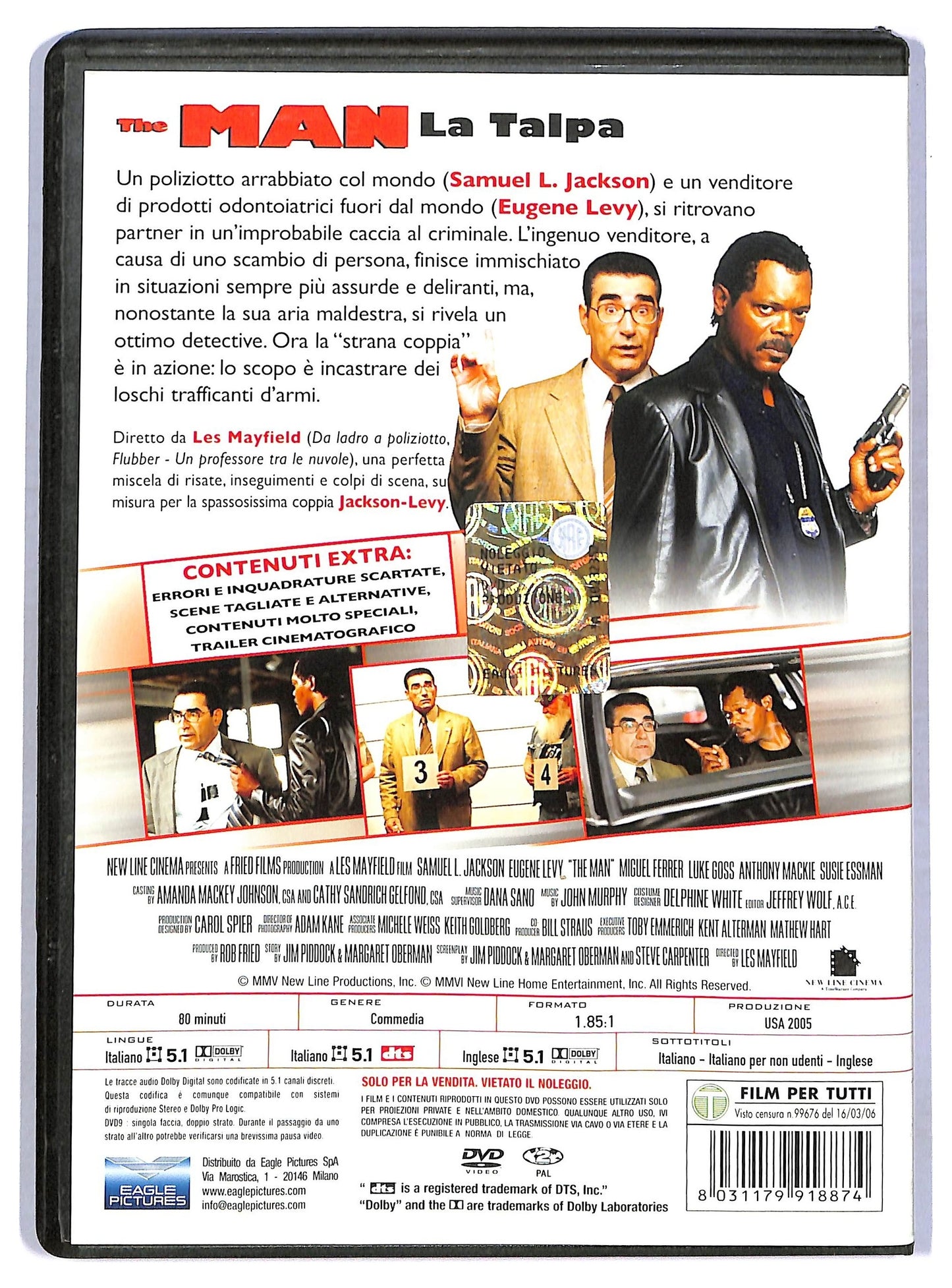 EBOND the man - la talpa DVD D772258