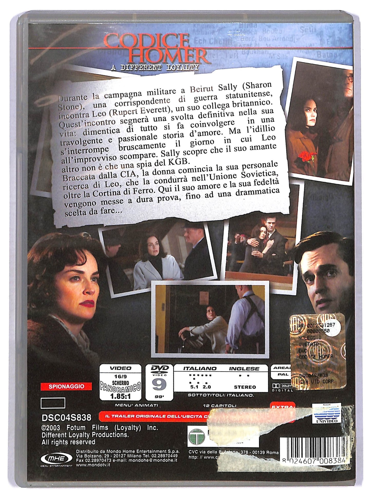 EBOND Codice Homer - A Different Loyalty DVD D772441