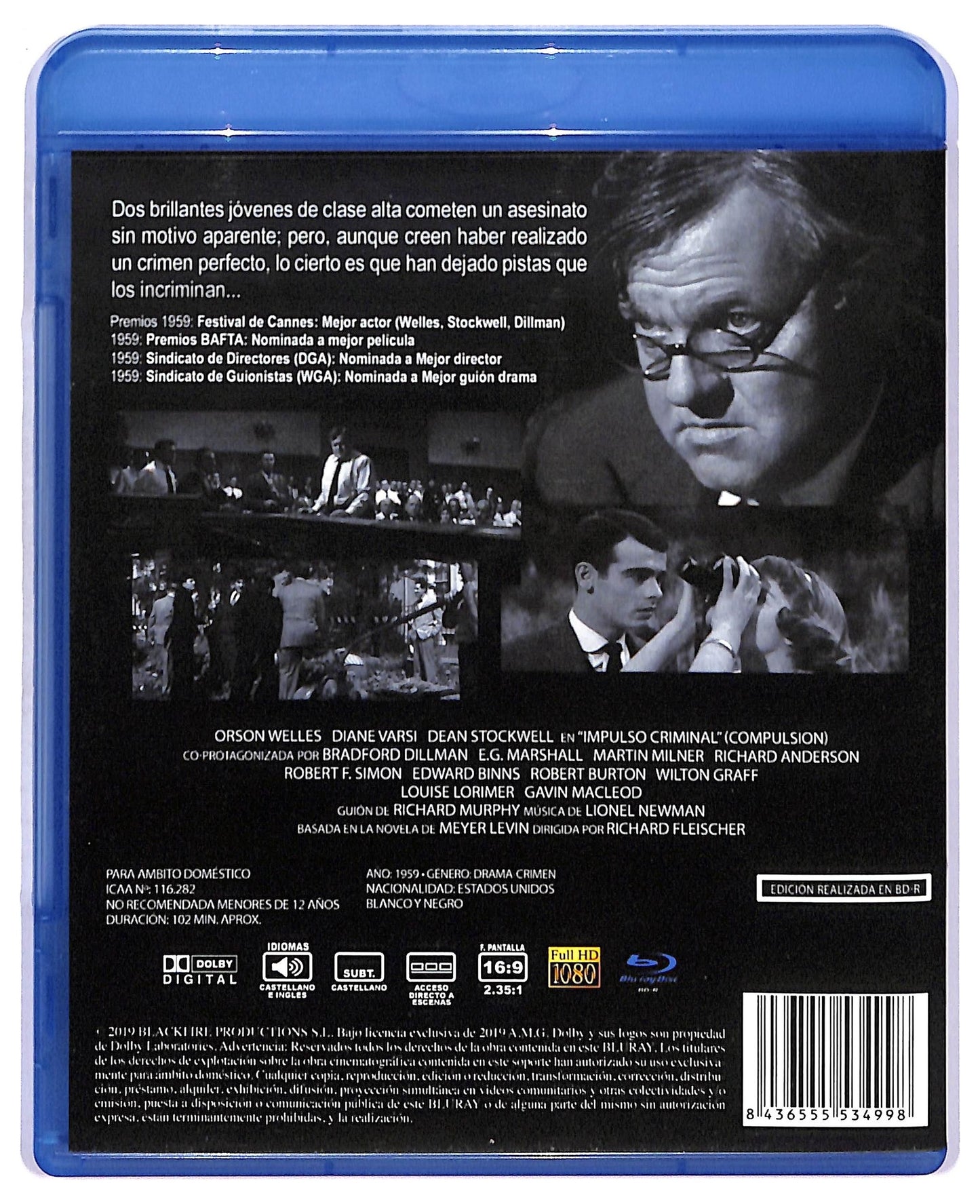 EBOND Impulso Criminal - no ita BLURAY  BLURAY BLURAY D772616