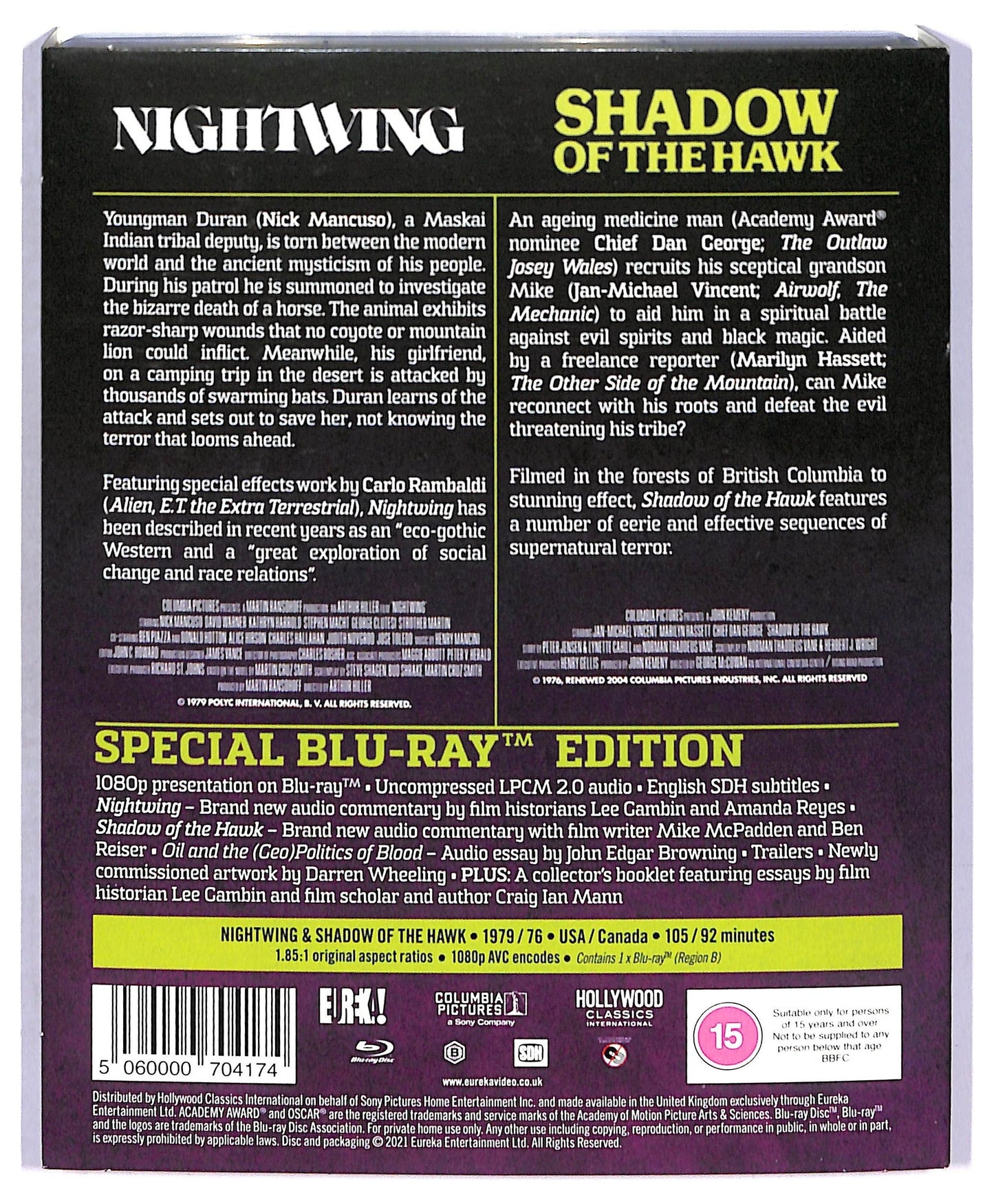 EBOND Nightwing & Shadow Of The Hawk BLURAY  BLURAY BLURAY D772617