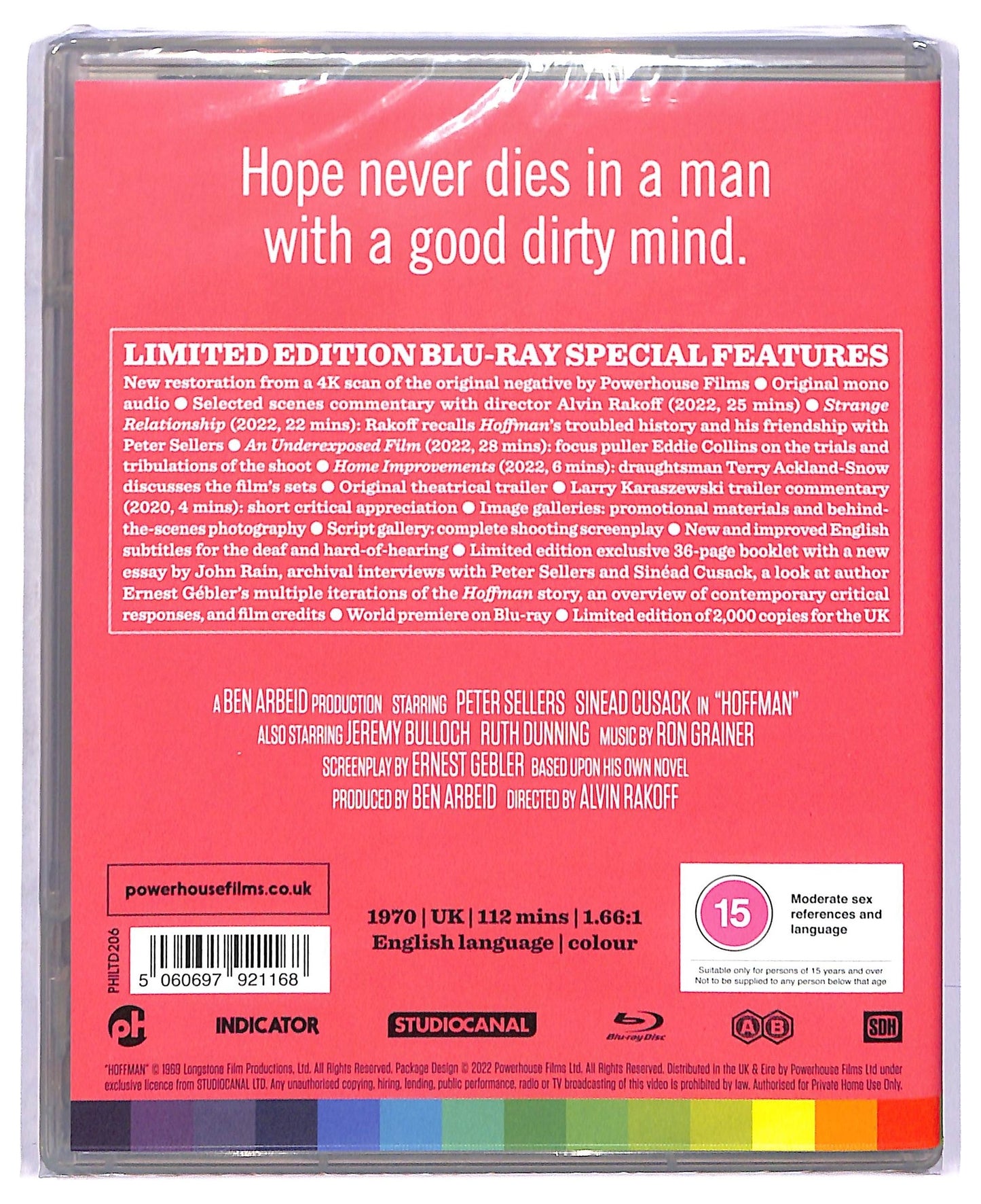 EBOND Hoffman LIMITED EDITION UK BLURAY  BLURAY BLURAY D772618