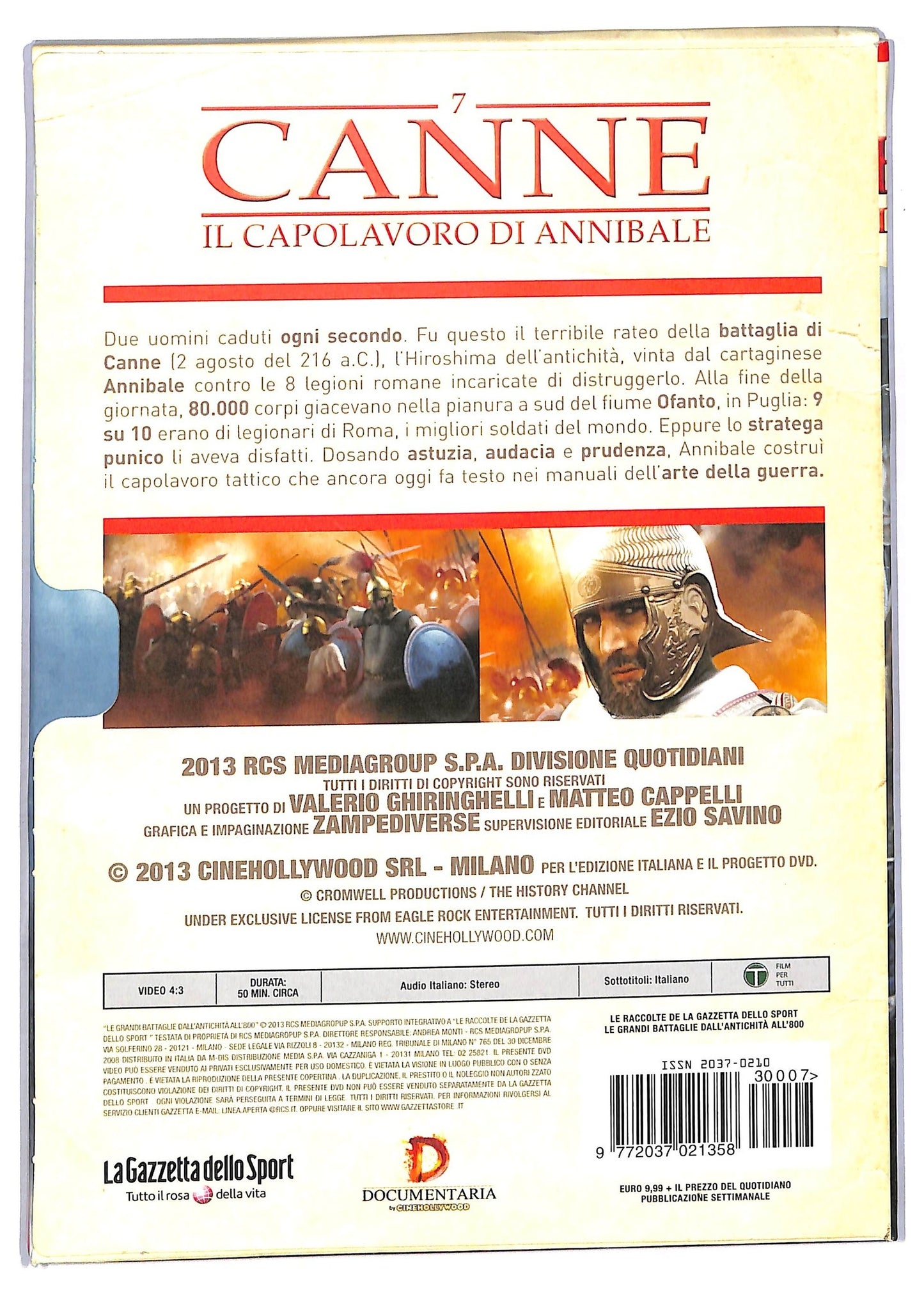 EBOND Le Grandi Battaglie Dall'Antichita All'800 Volume 7 Slipcase EDITORIALE DVD D772815