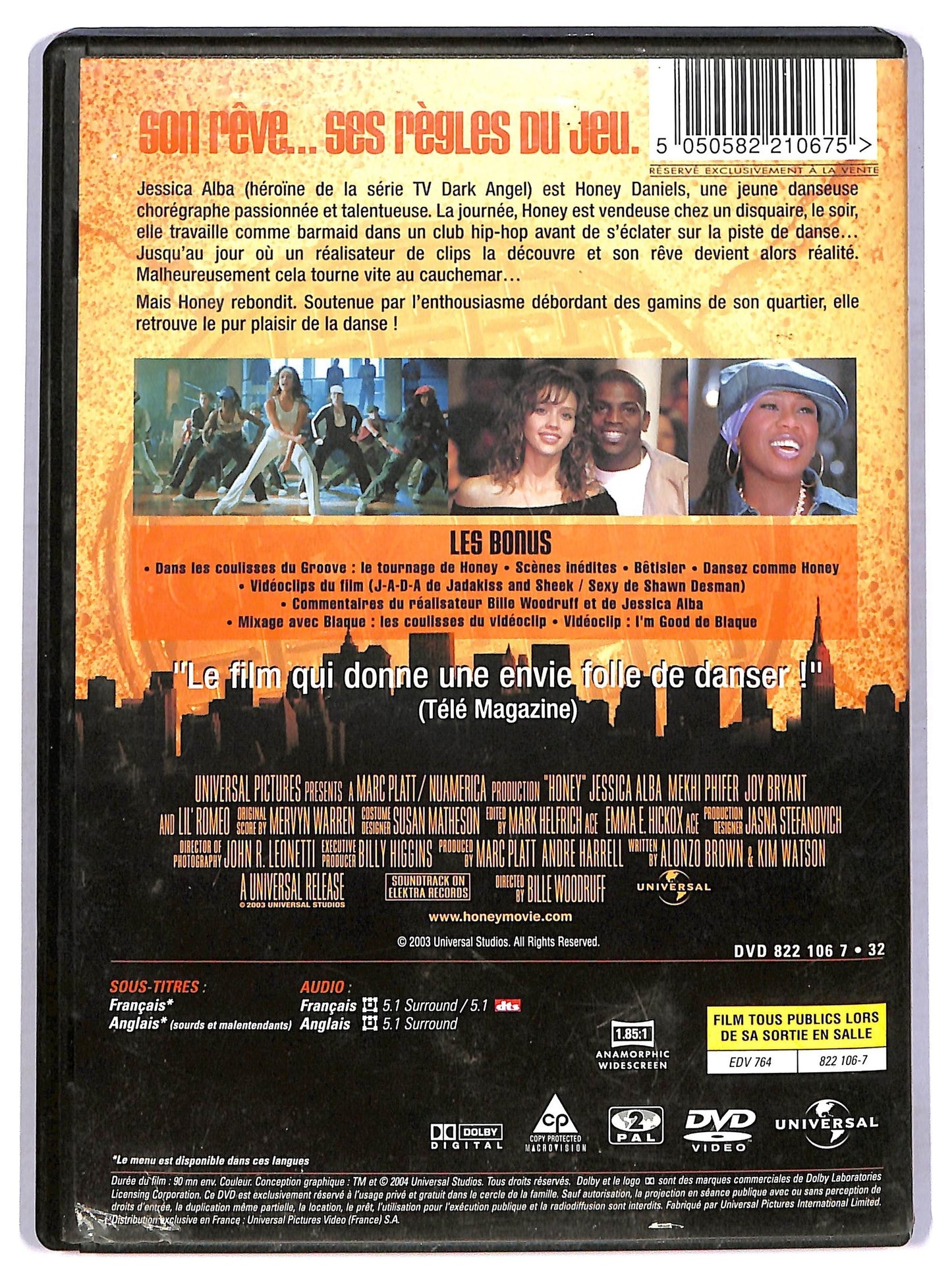 EBOND Honey DVD D772833